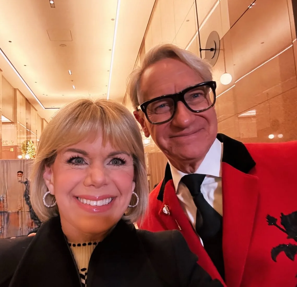 Our co-founder @gretchencarlson joins movie director extraordinaire and friend @paulfeig @housemaidmovie premiere tonight in NYC. Paul has supported Lift Our Voices since introducing Gretchen at an awards ceremony in 2017 after she came forward about