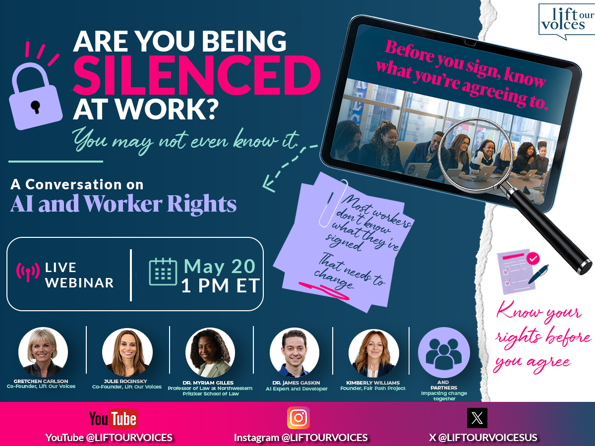 Webinar: Are You Being Silenced at Work? | A Conversation on AI and Worker Rights