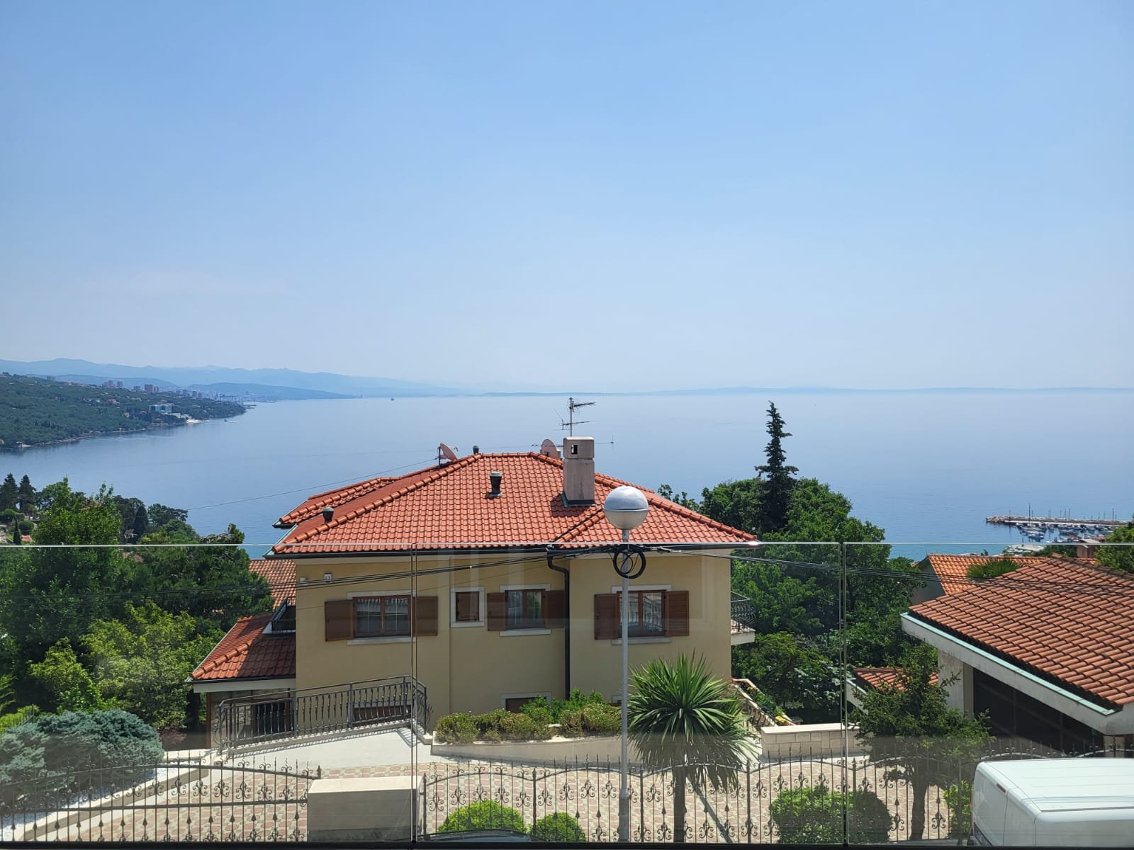View from the balcony
