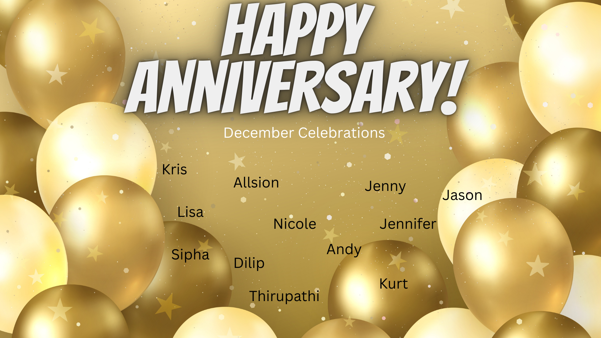 Happy Anniversary!!