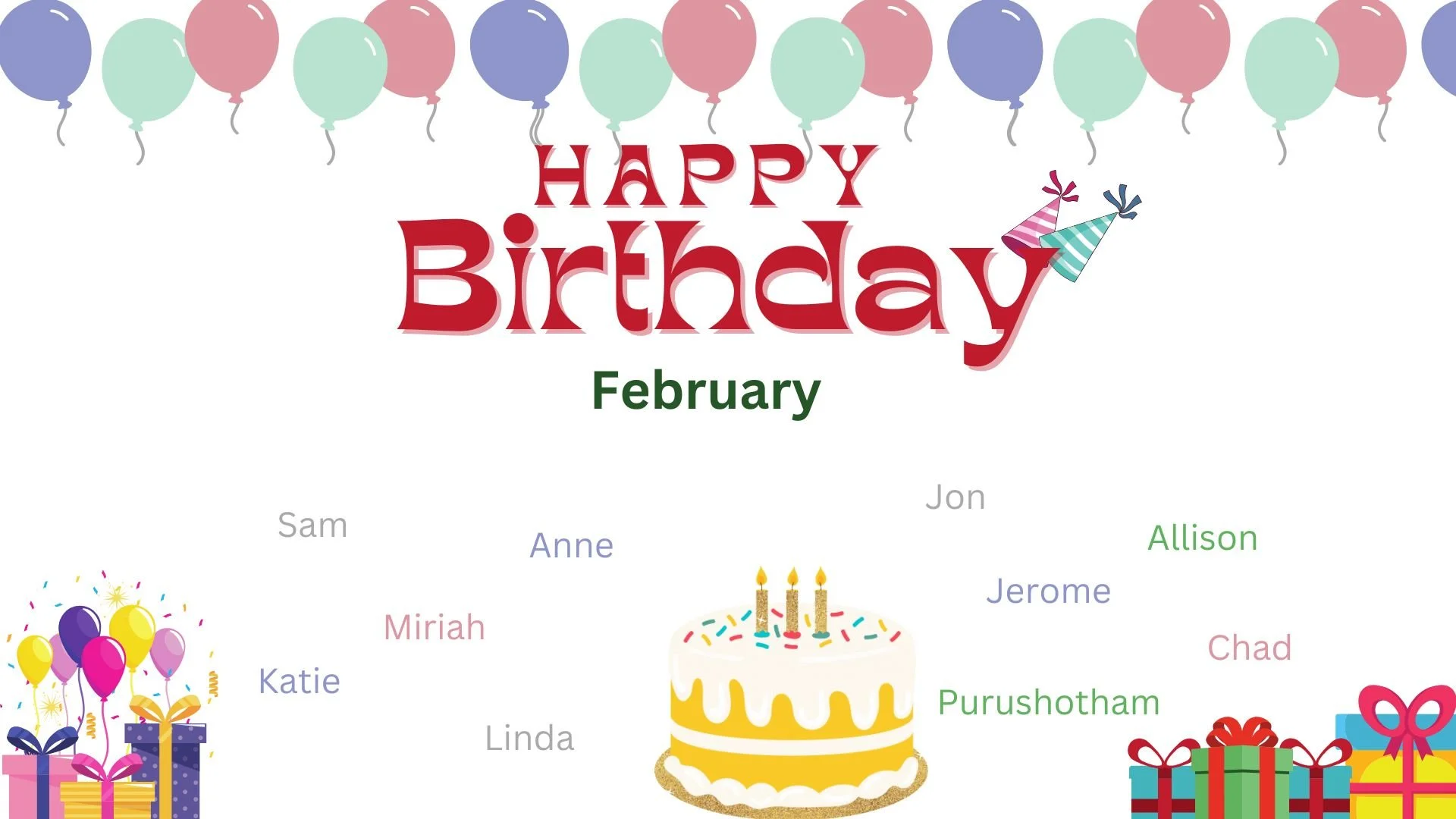 February Birthdays