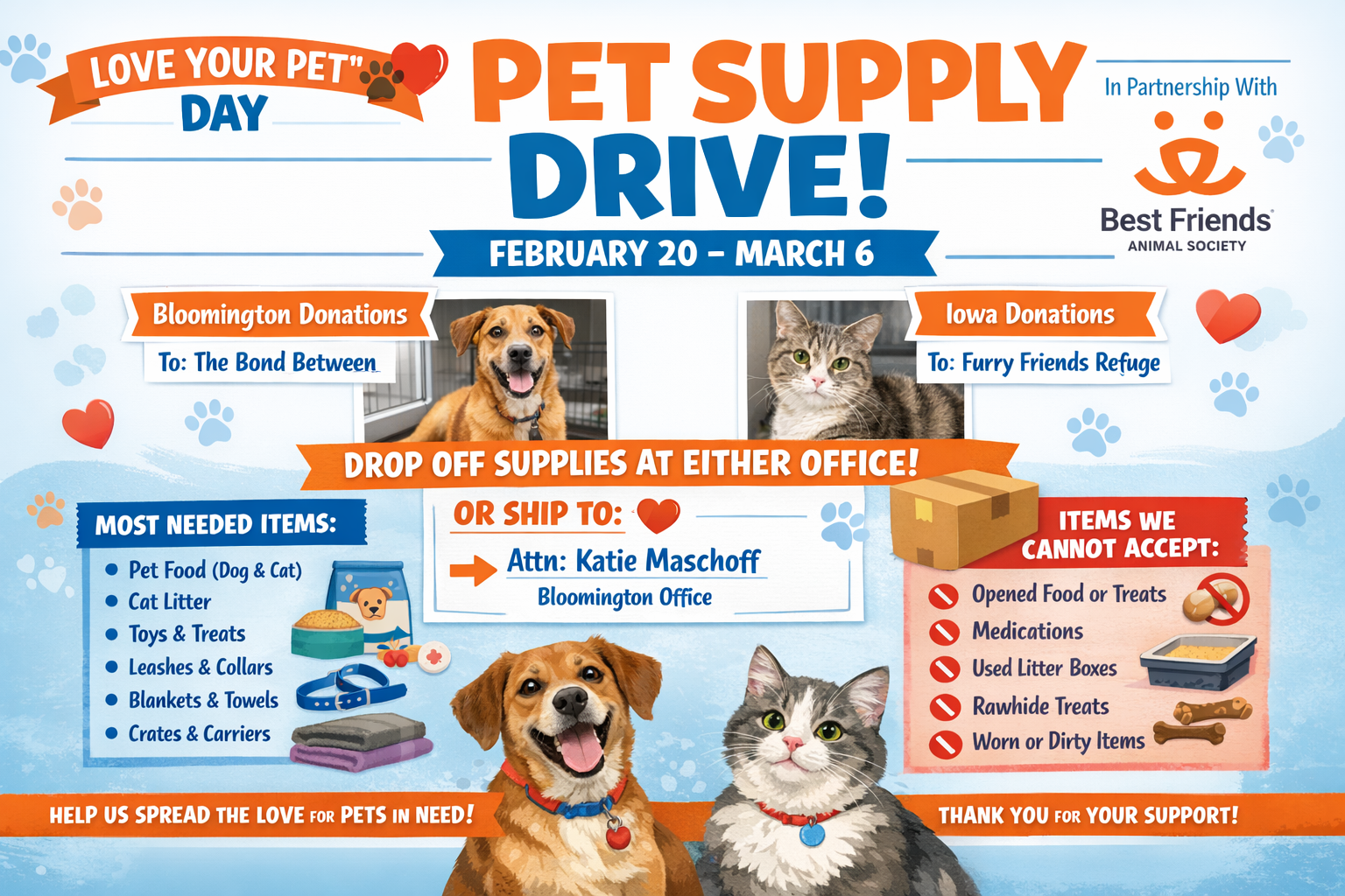Pet Supply Drive
