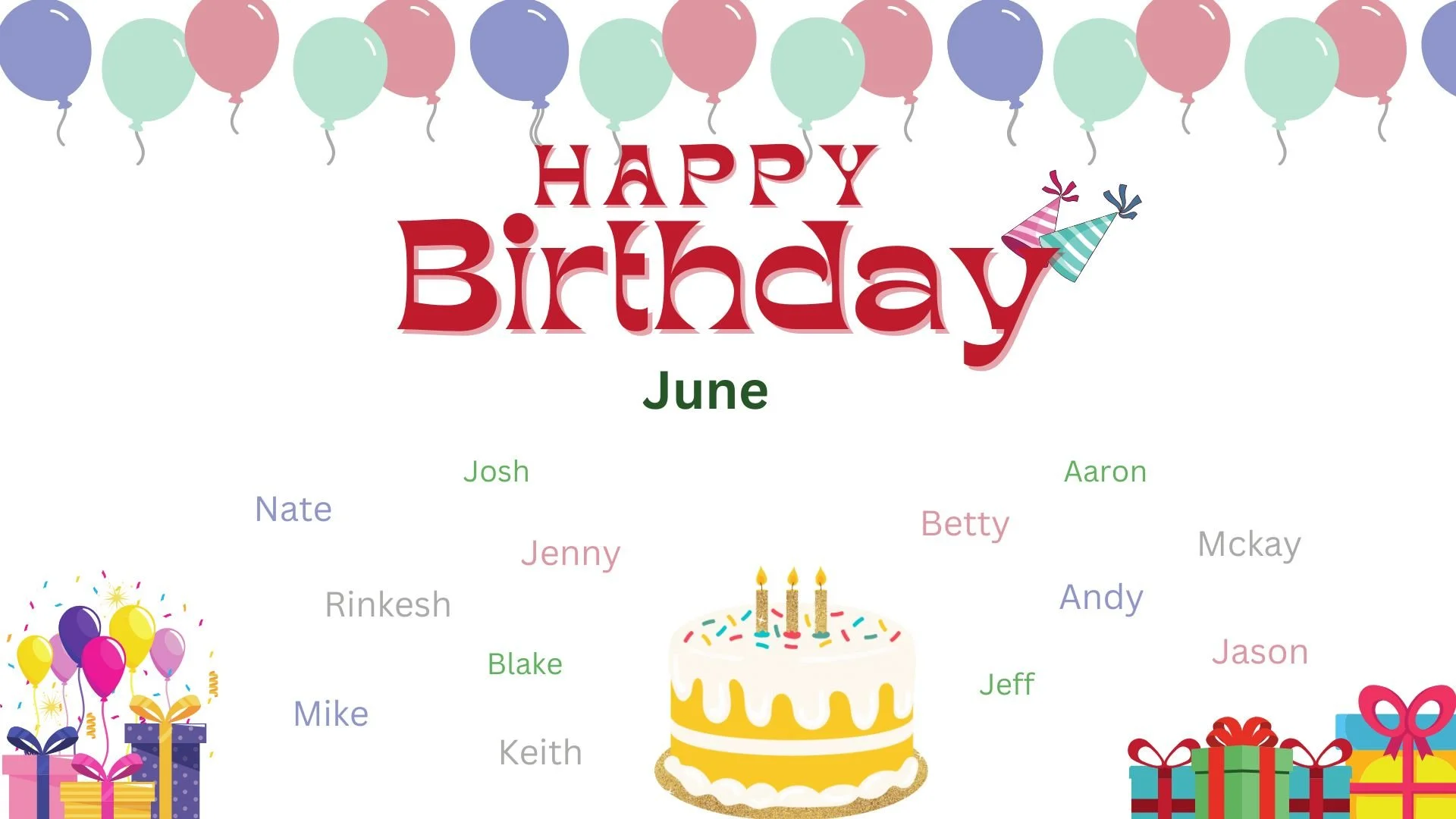 June Birthdays
