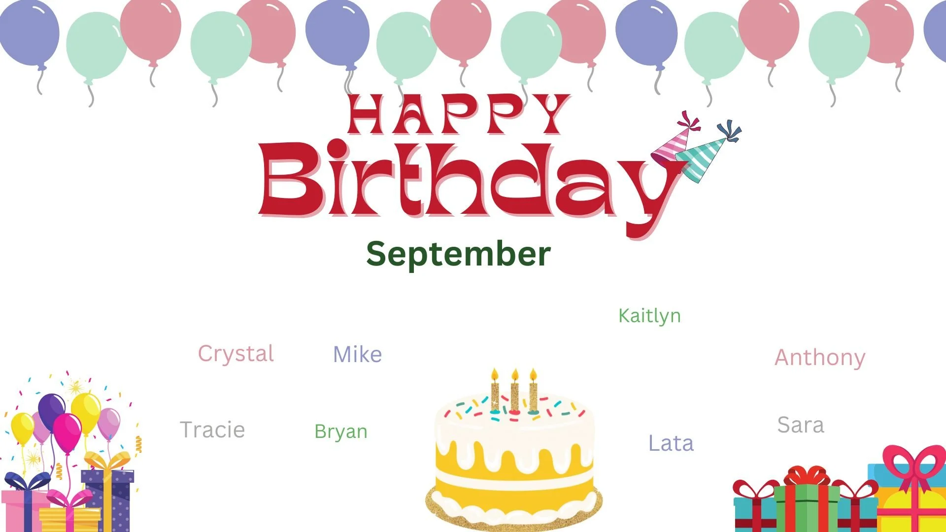 September Birthdays!