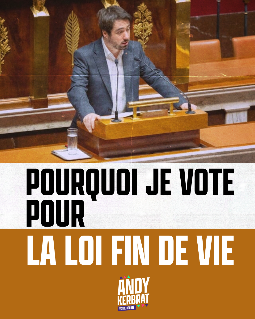 J’ai choisi de voter pour la loi fin de vie.