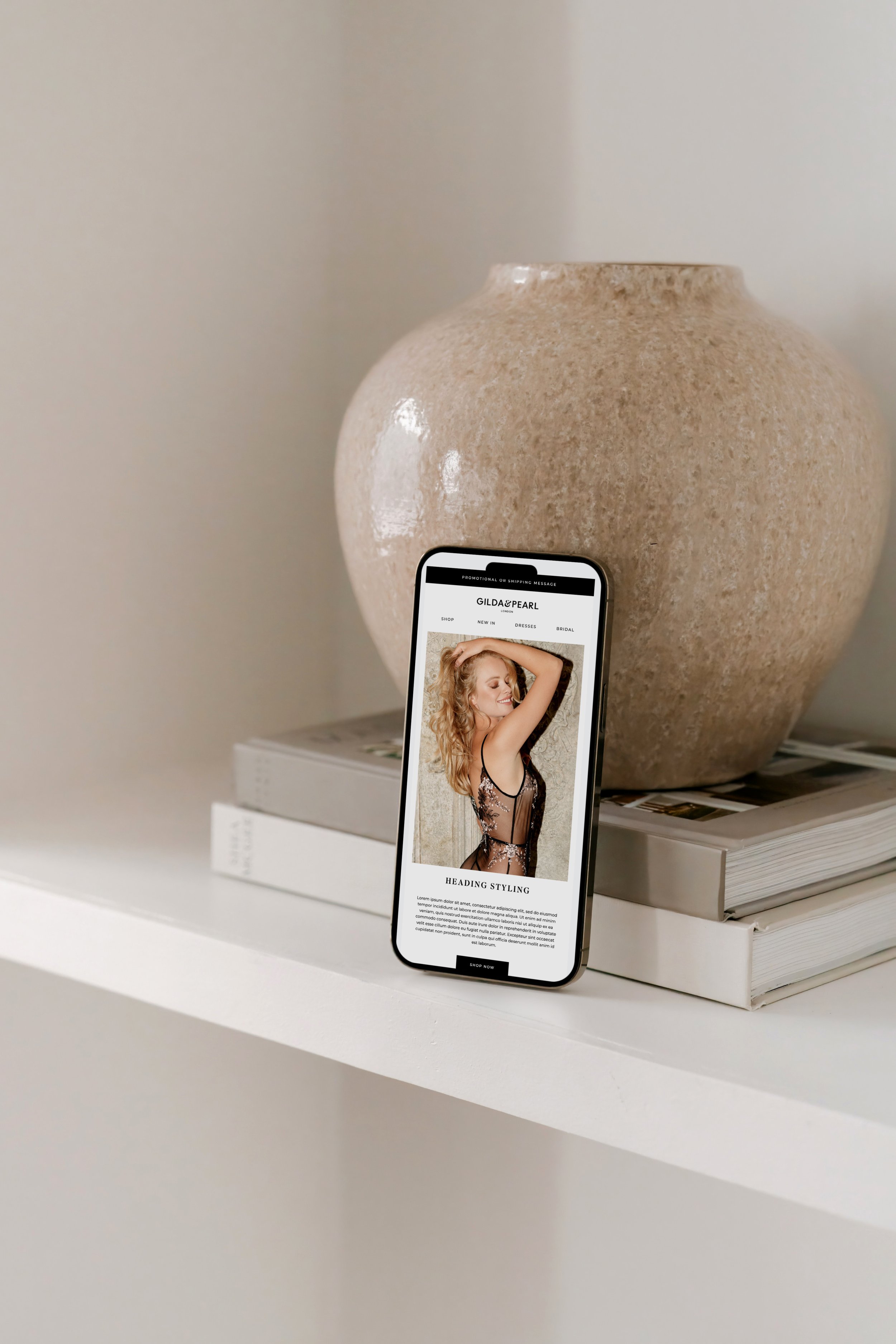 Reusable Klaviyo email modules for Gilda & Pearl