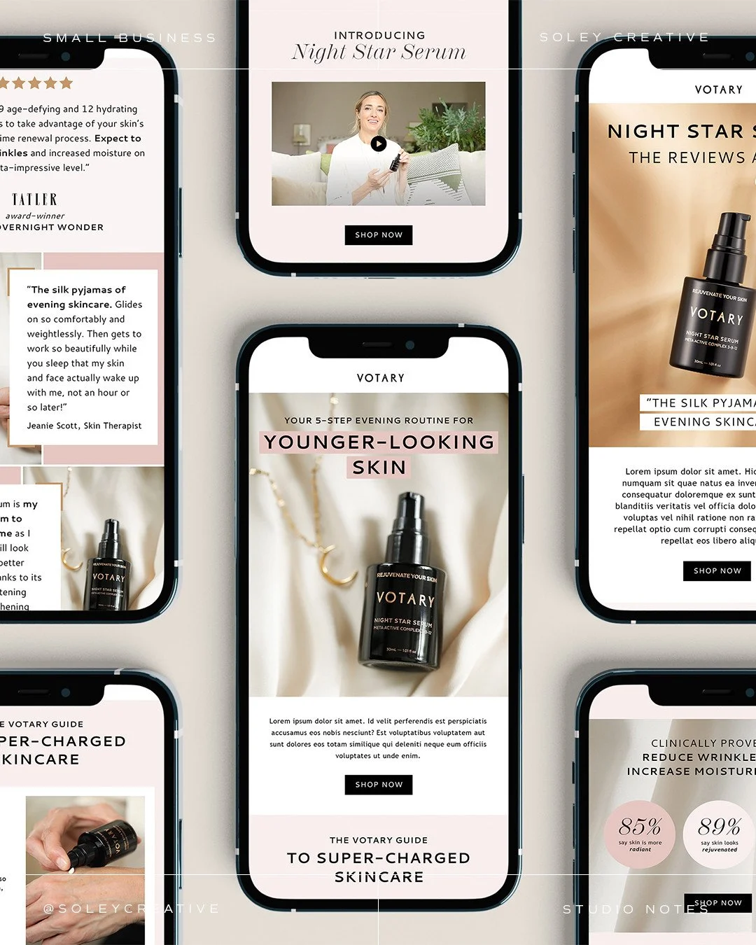 Raise your hand if email design has ever made you feel anxious 🙋&zwj;♀️💌⁠
⁠
From abandoned carts to Black Friday campaigns &mdash; email should be one of your best-performing marketing tools. But when it looks off-brand, messy, or just doesn&rsquo;