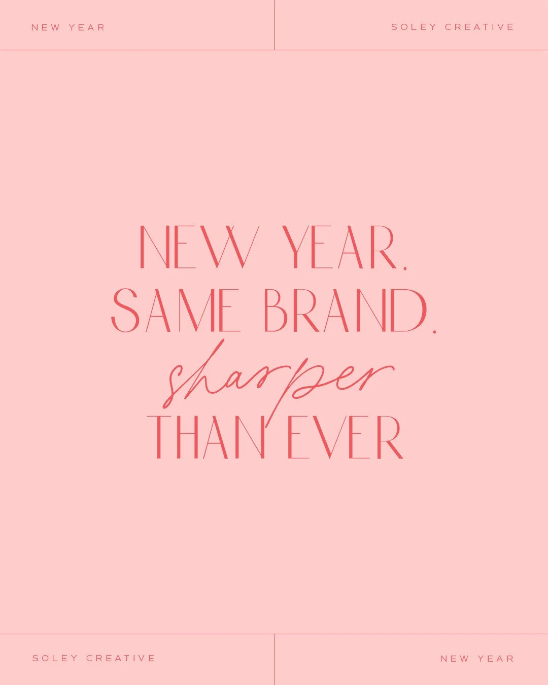 ✨ Refine, don&rsquo;t reinvent. ✨⁠
⁠
January doesn&rsquo;t mean scrapping everything and starting again. Here&rsquo;s what we&rsquo;re helping clients do this month:⁠
⁠
🧭 Realign their visual identity to match their growth⁠
📧 Refresh their email te