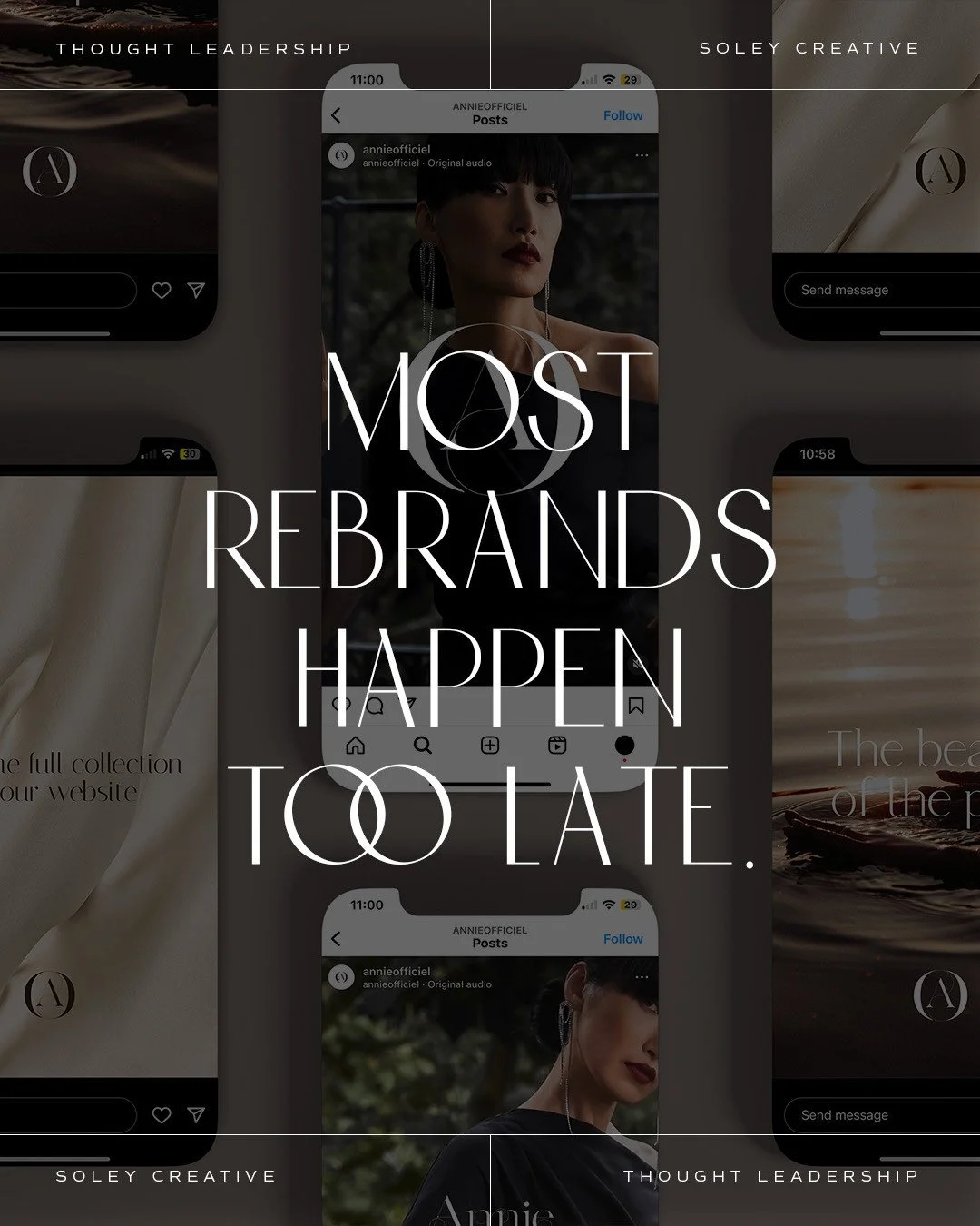Most rebrands happen too late.⁠
⁠
Most rebrands do not happen because founders wake up inspired. They happen because friction has become impossible to ignore.⁠
⁠
🛑 Lower conversion.⁠
⁠
🛑 Harder pricing conversations.⁠
⁠
🛑 Marketing that feels heav