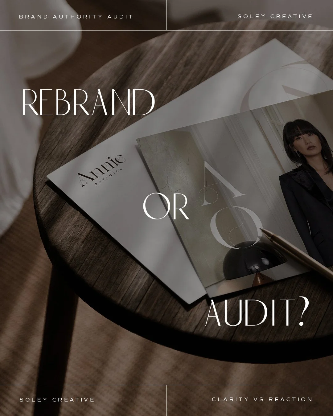 When something feels off in your brand, a rebrand can feel like the obvious next step but it is not always the right one.⁠
⁠
In many cases, the issue is not that everything needs to change. It is that something needs to be understood. Where friction 