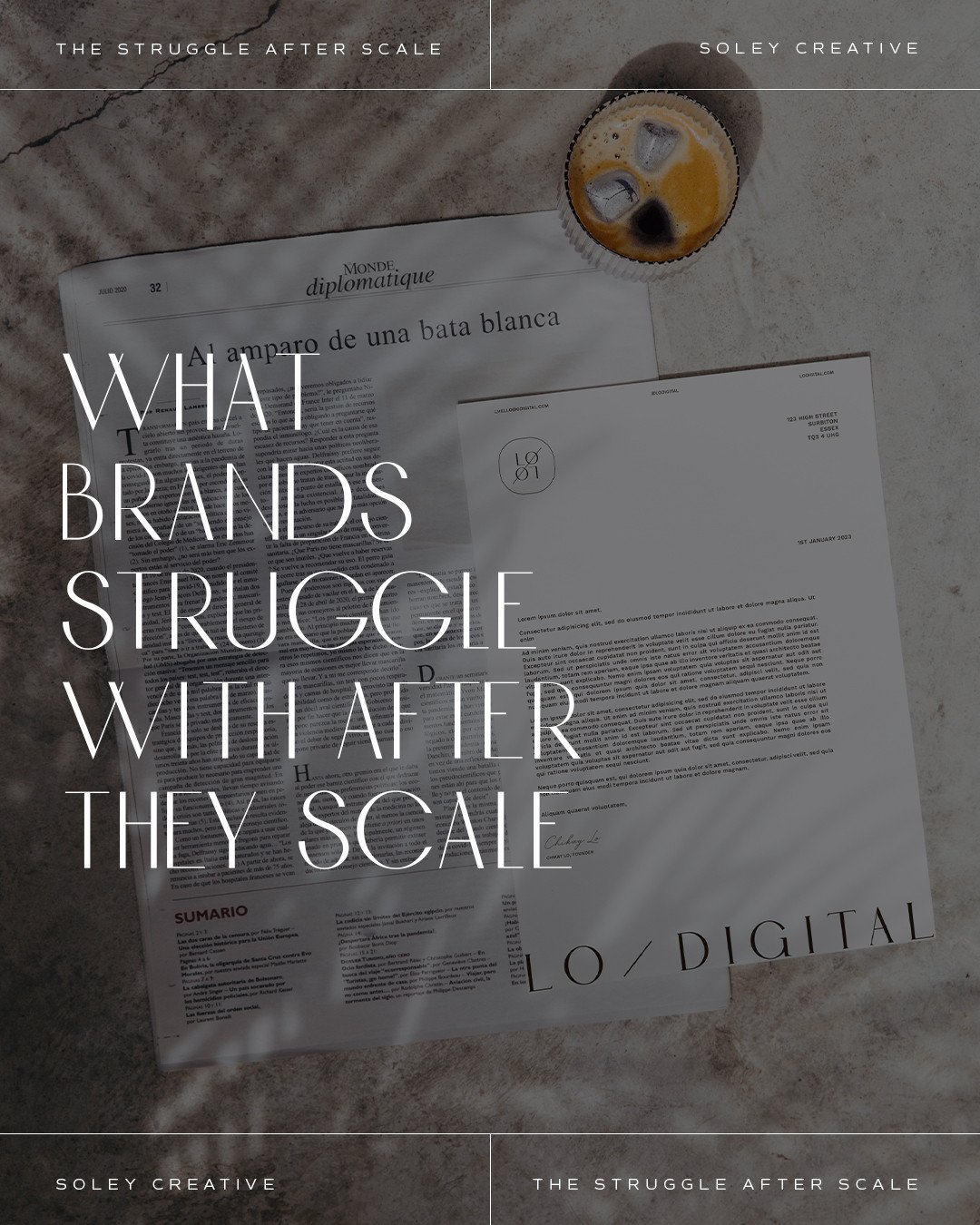 You built something worth scaling but now the brand is struggling to keep up. This is the inflection point most founders don't see coming and almost nobody talks about.⁠
⁠
Here are the 5 things brands consistently struggle with after they grow:⁠
⁠
&d