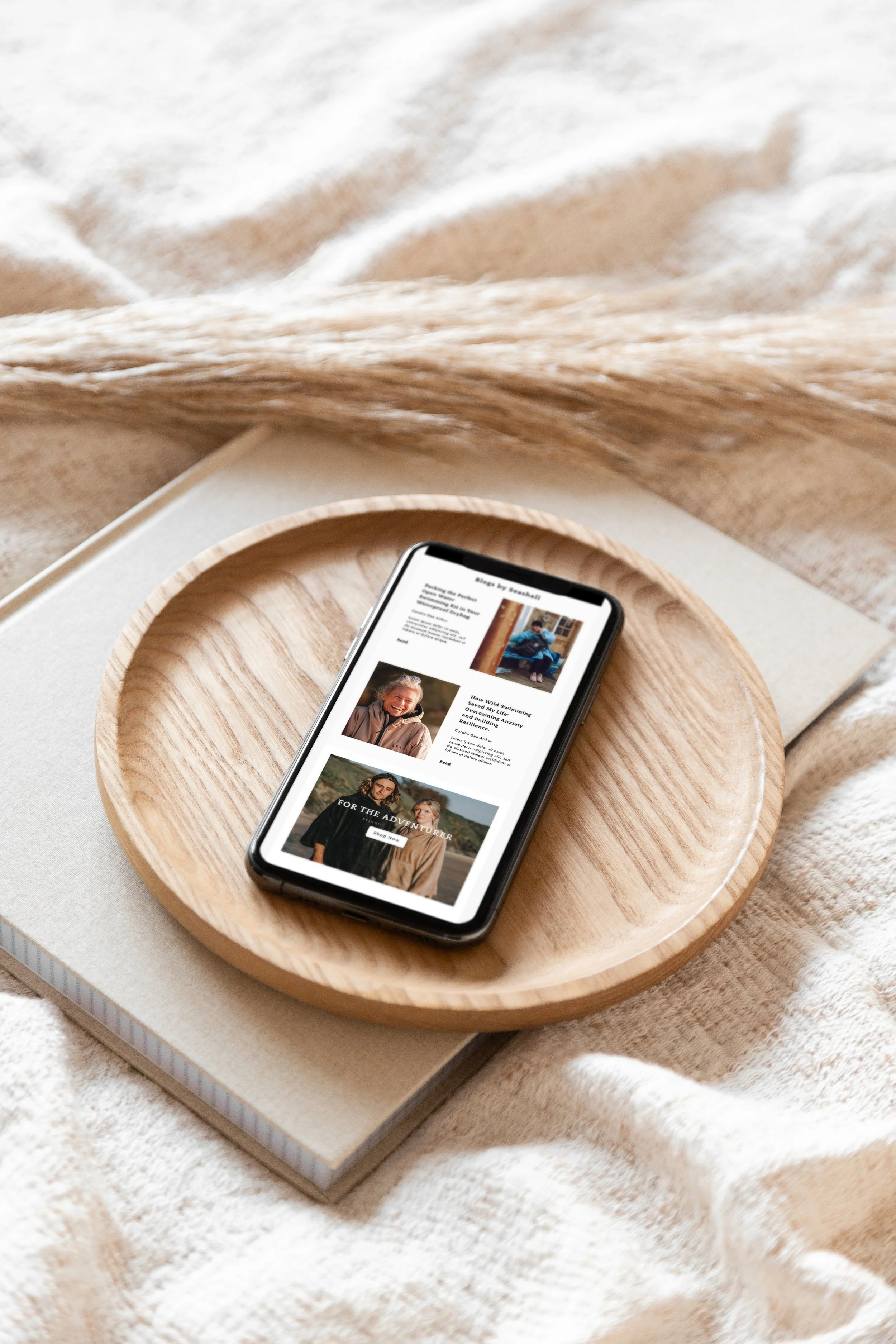 Klaviyo ecommerce email design for Seashell Clothing