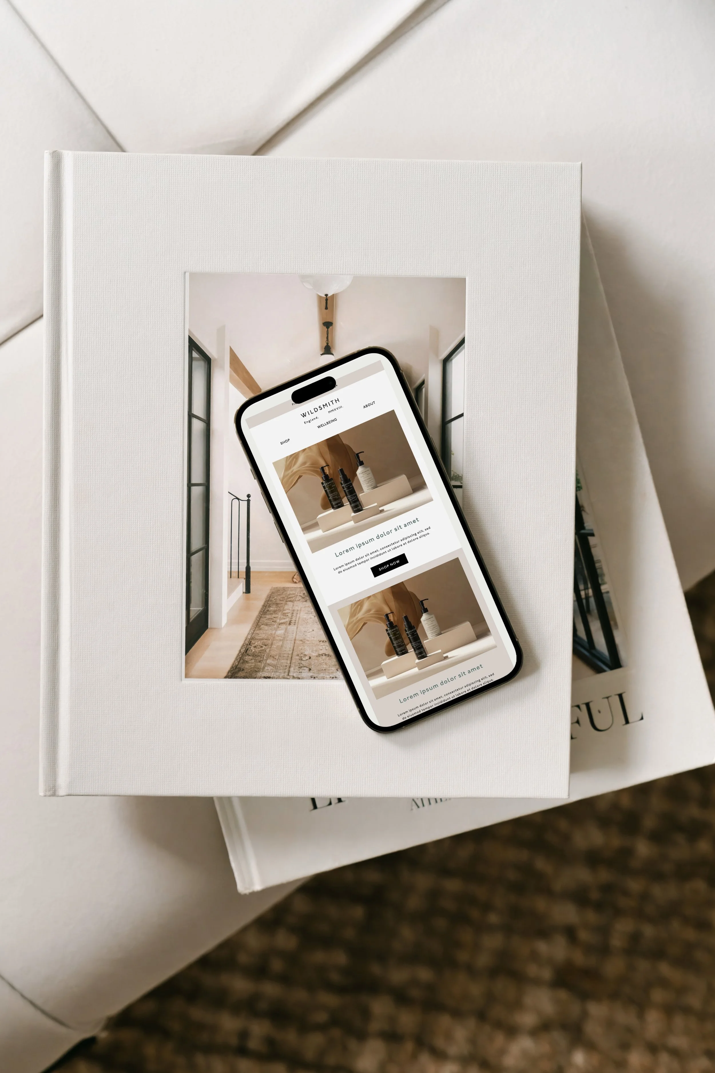 Responsive Klaviyo email template for Wildsmith Skin
