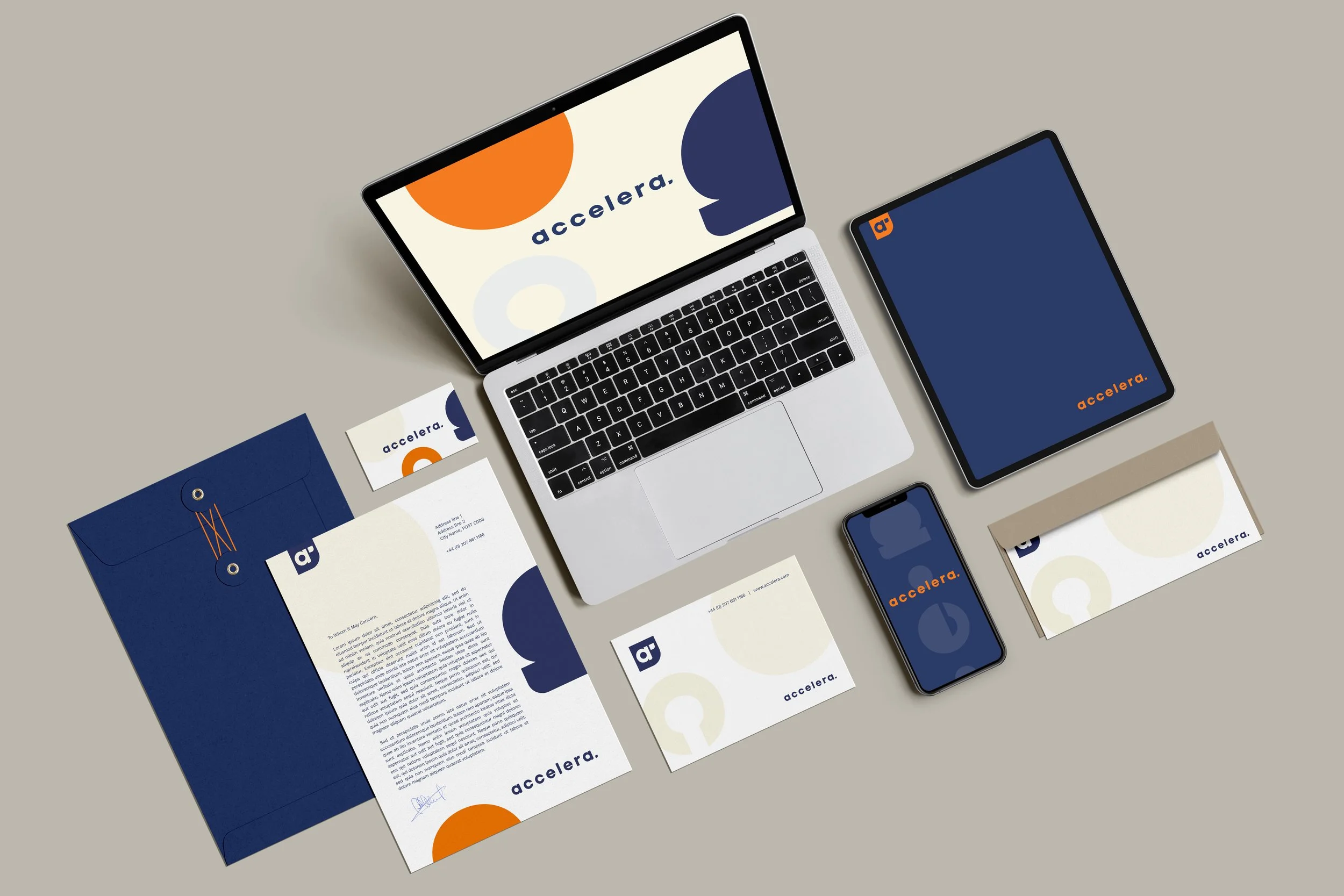Soley Creative Brand Identity Services - On and Offline Brand Application