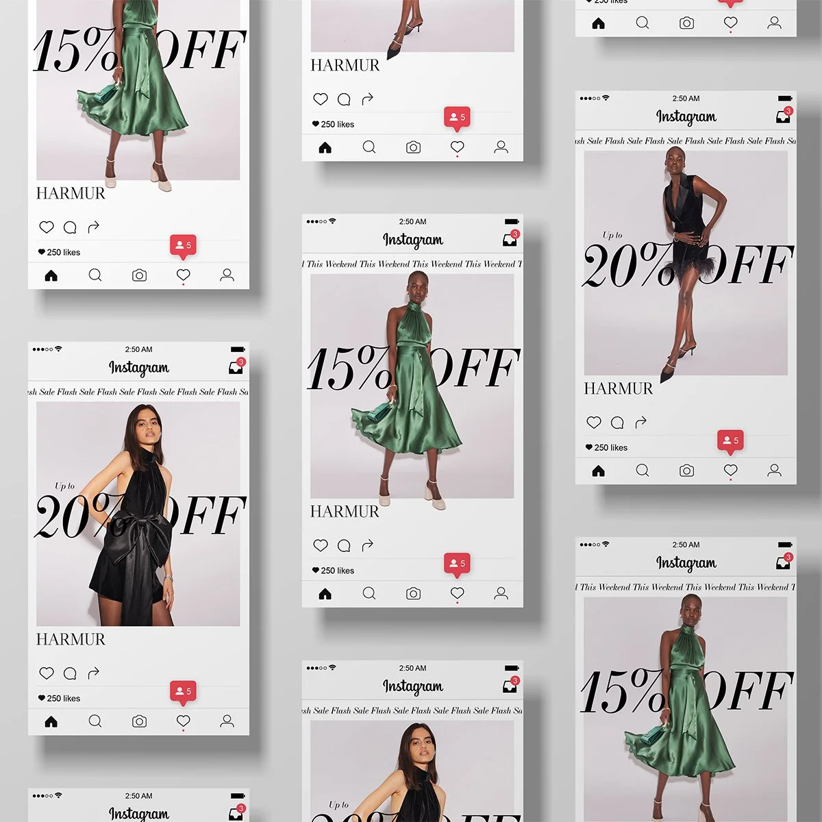 Harmur Social Media Design - Monthly Retainer