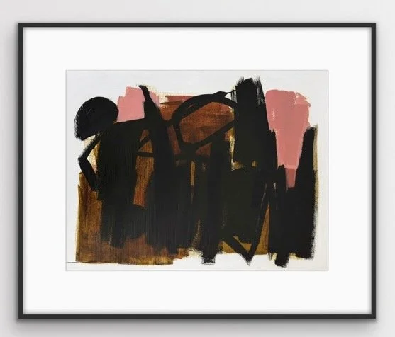 Ancient Rhythms 1 | 24x18 Shown Framed | Acrylic and Ink  | Next Shown in Situ