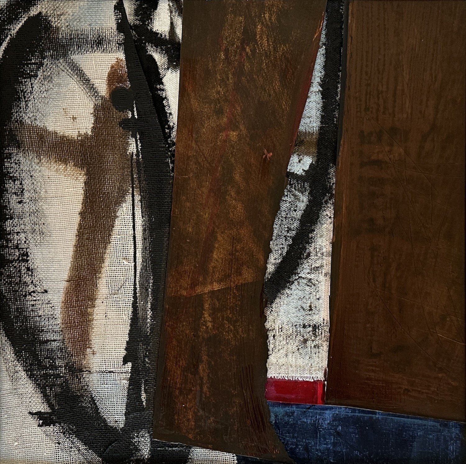 In the Forest | 14x14 | Mixed Media on Panel | Next Shown in Situ