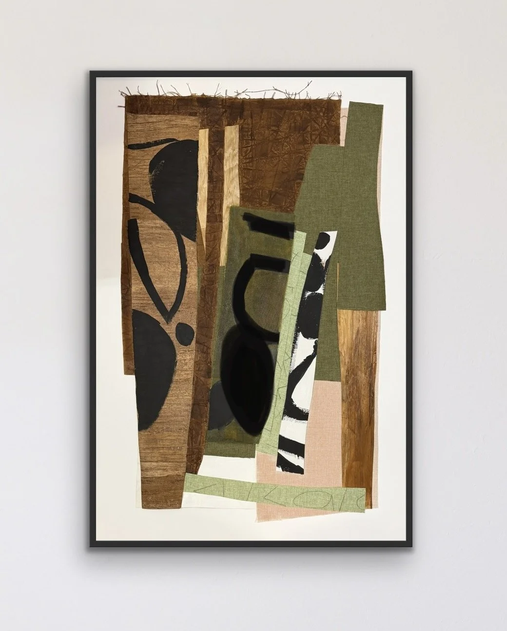 Memories of Marks and Symbols 20  | Mixed Media Assemblage | 43x29
