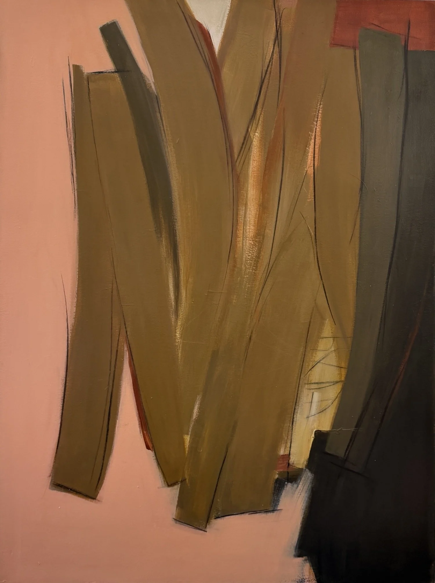 In Sync #2 | 48x36 | Mixed Media on Canvas  | Next Shown in Situ