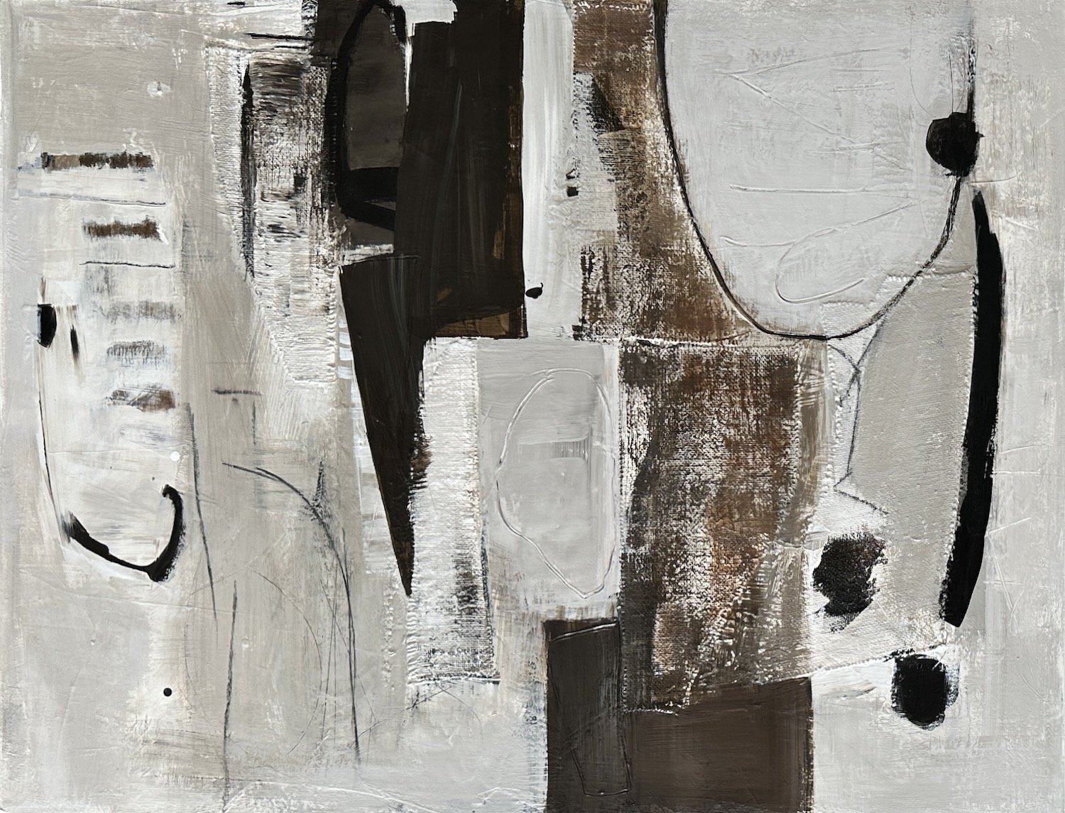 The Quiet Leo | 40x30 | Mixed Media on Panel