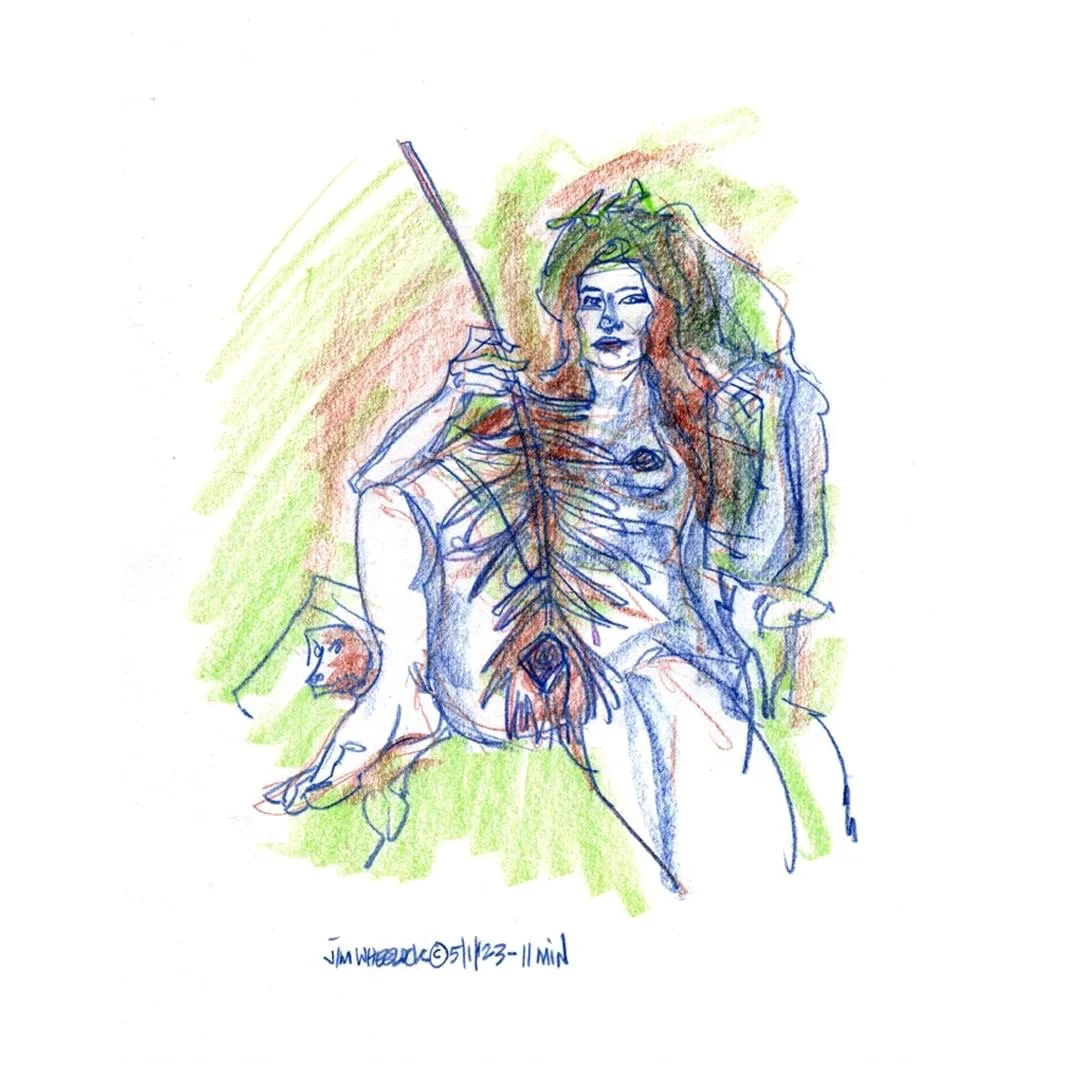 RENAISSANCE LIFEDRAWING with DALILA