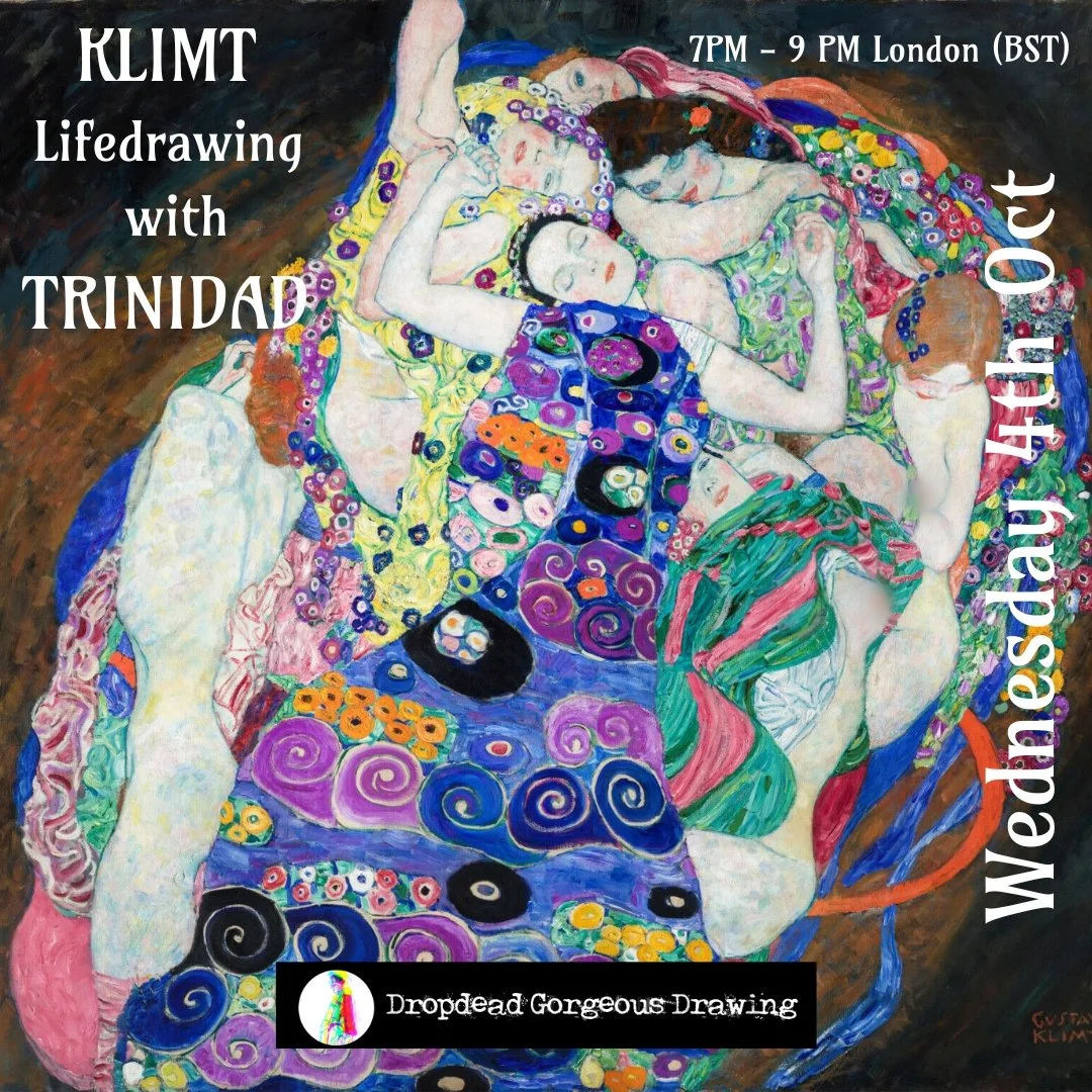 KLIMT LIFEDRAWING- With TRINIDAD