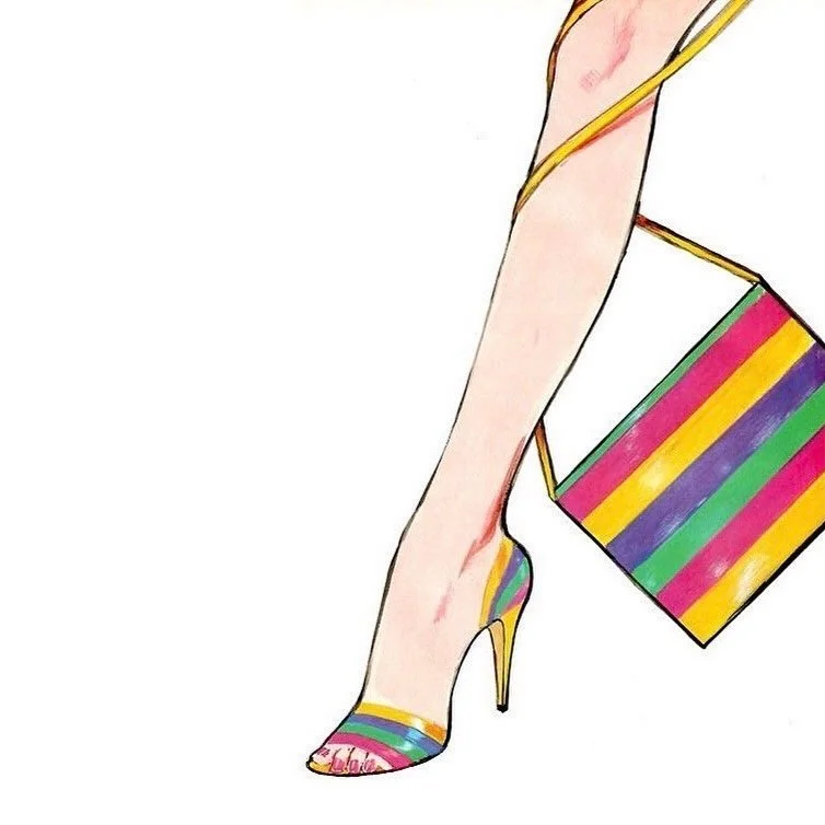 The Shoe Session - Fashion Illustration Inspiration sesh!!