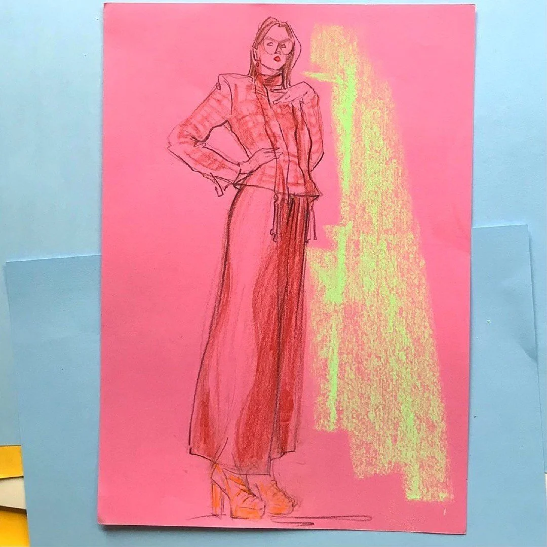 FASHION LIFEDRAWING SESH - With GAUDALUPE