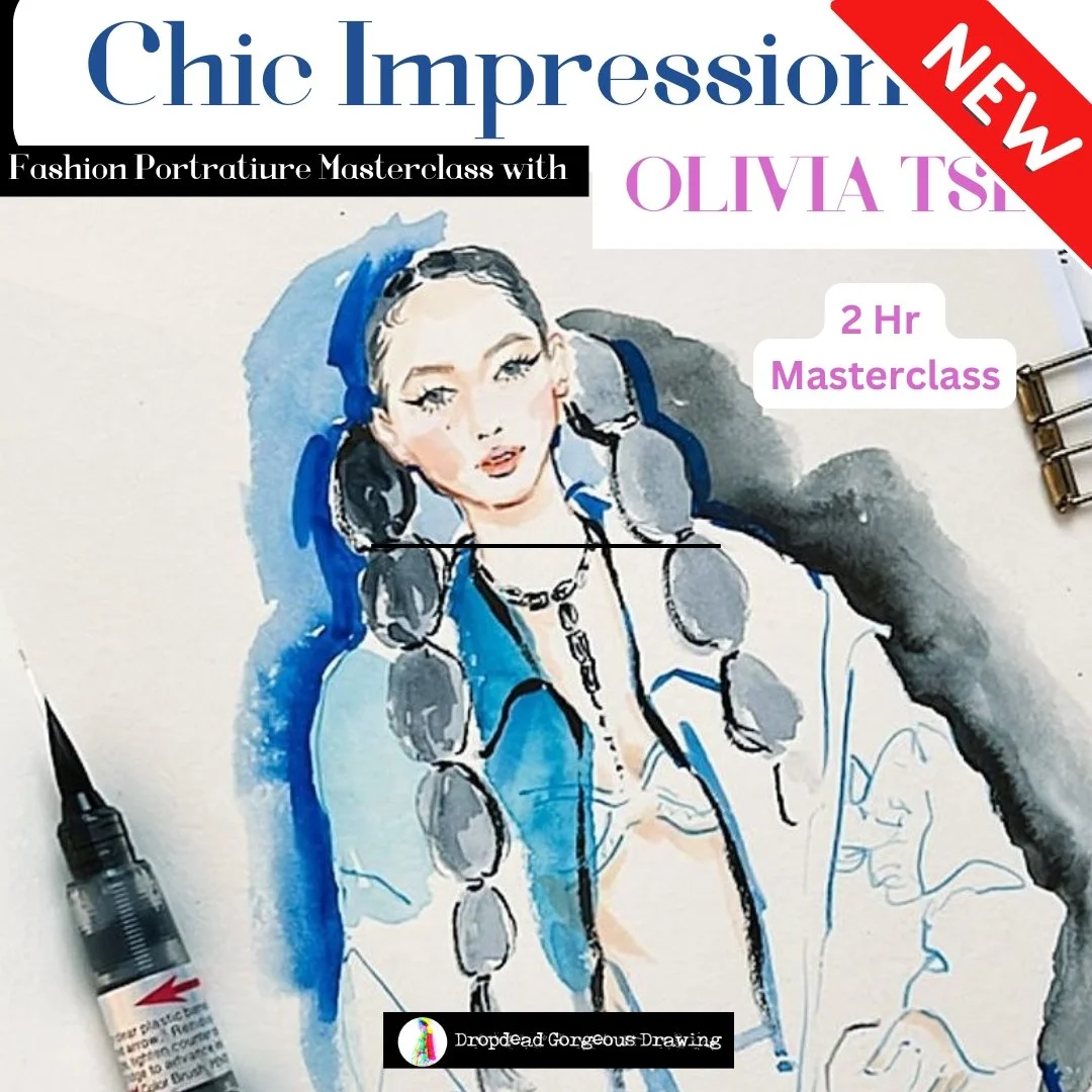 CHIC IMPRESSIONS - Fashion Portratiure Masterclass with OLIVIA TSE