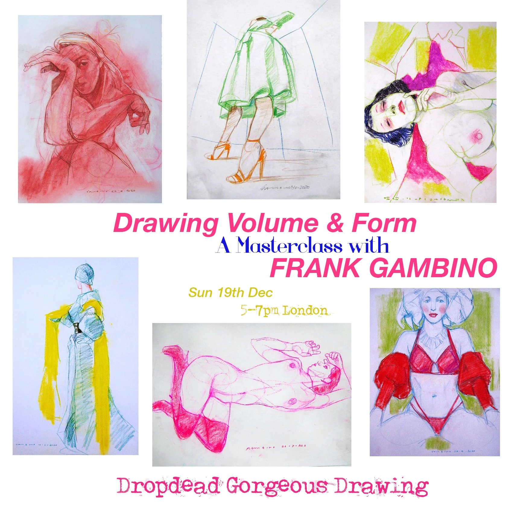 DRAWING VOLUME & FORM - A Masterclass with FRANK GAMBINO