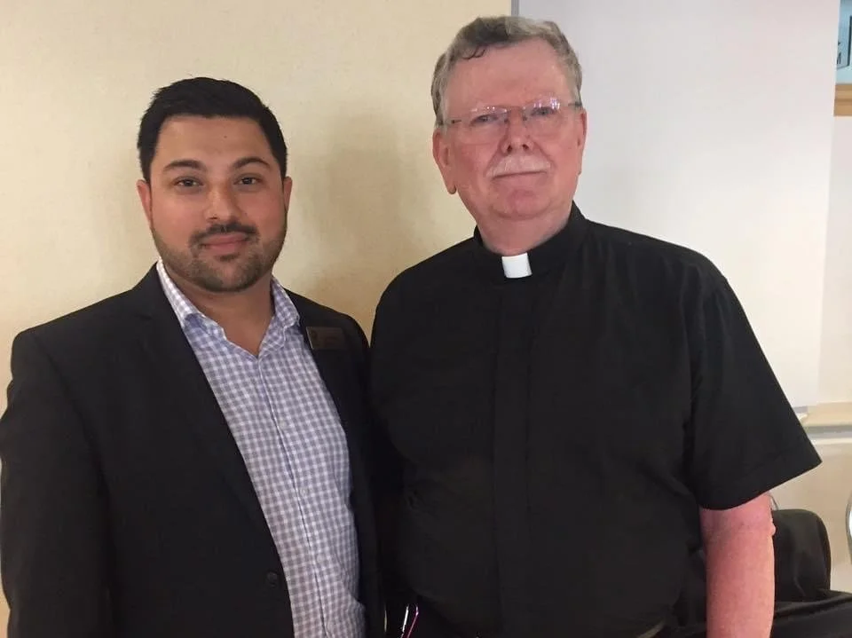 Jeremy wittet with Priest