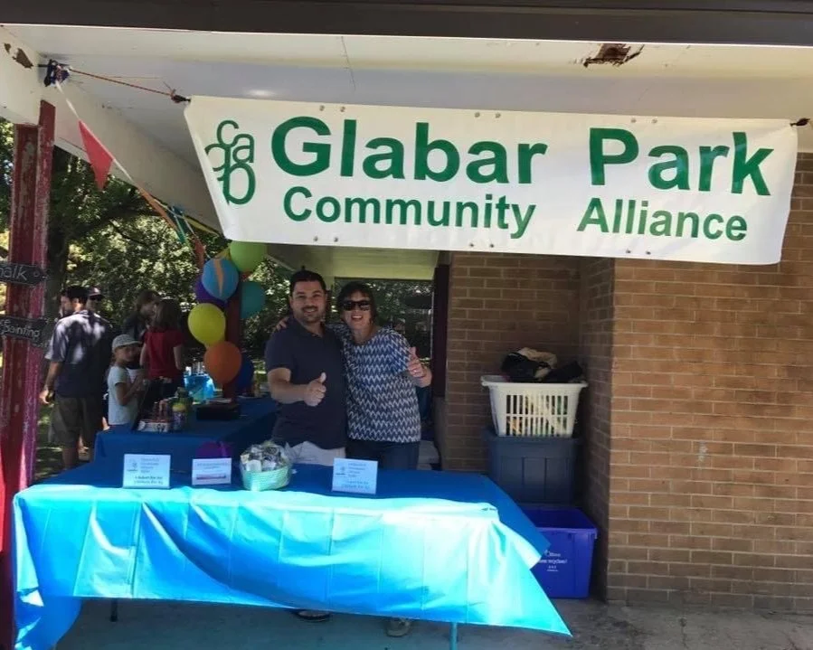 Jeremy Wittet at the Glabar Park Community Alliance