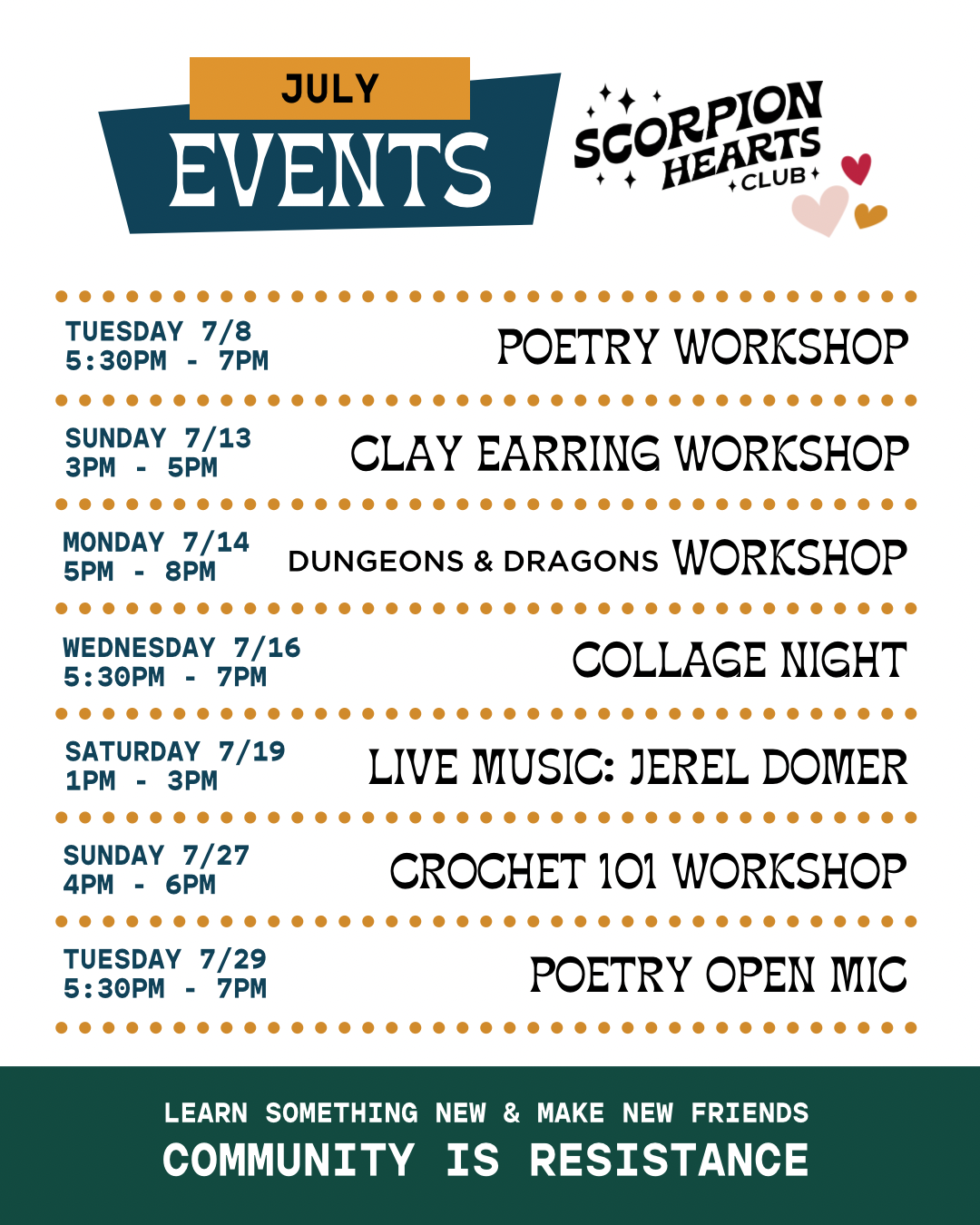 July Events