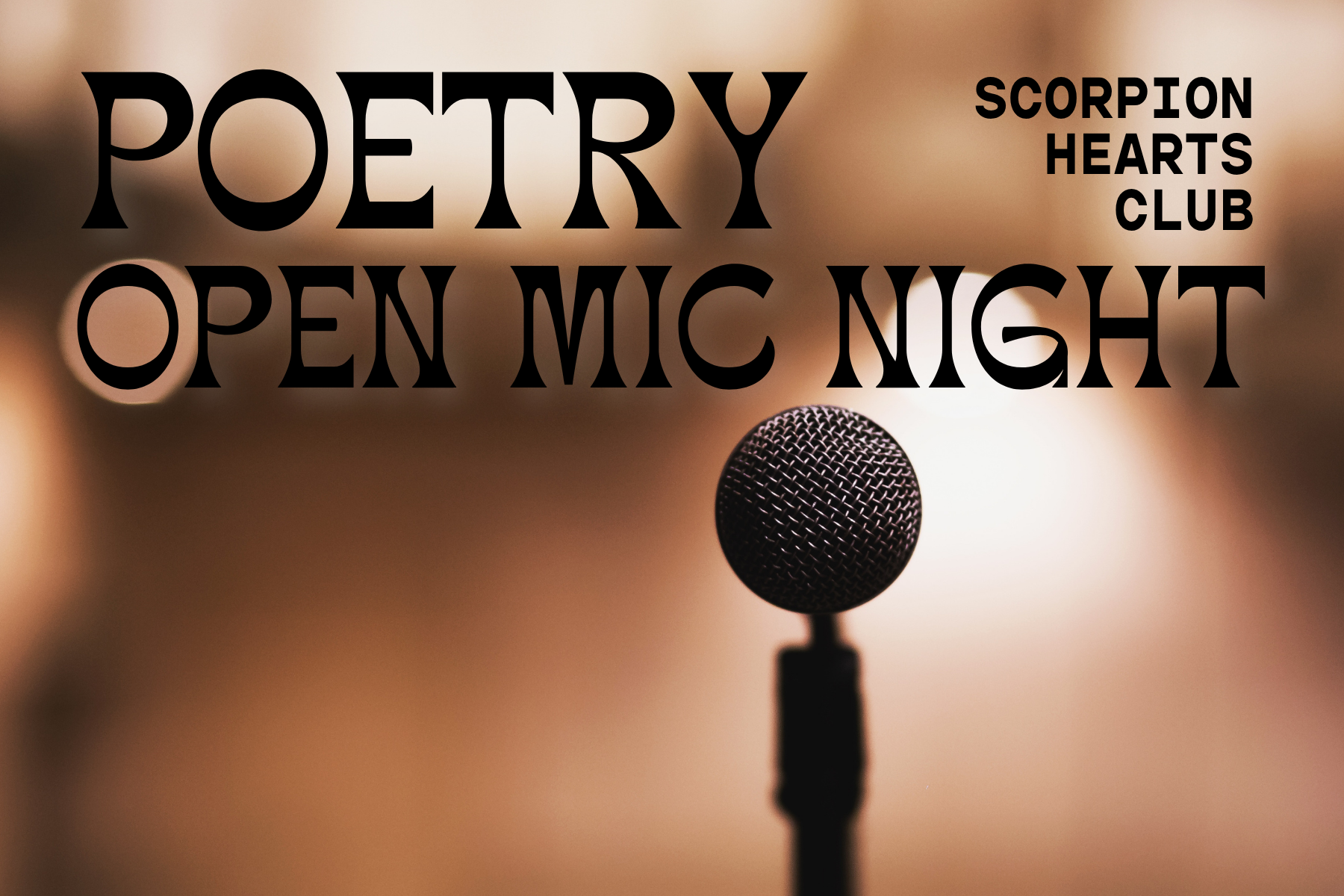 Poetry Open Mic Night