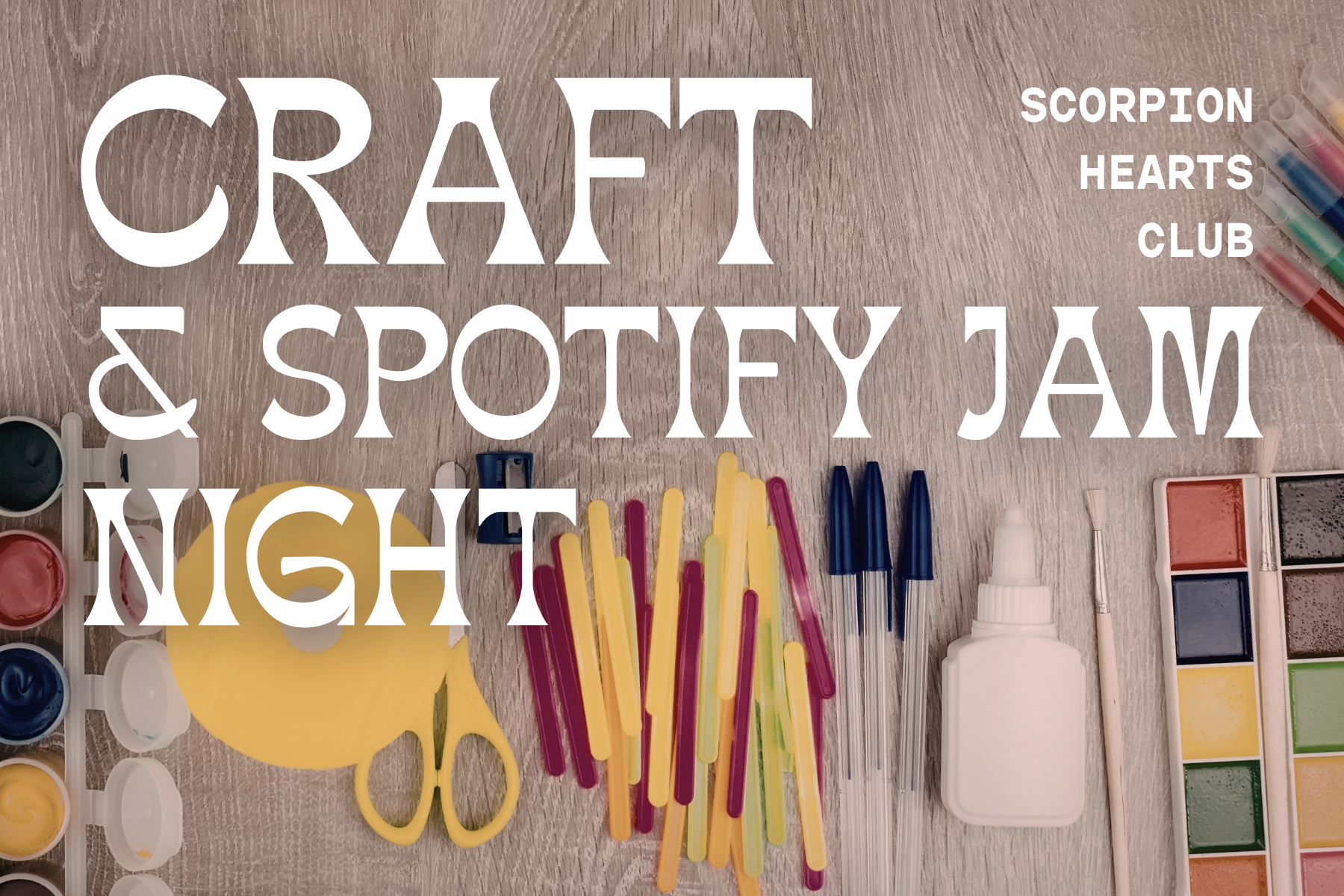 Craft &amp; Spotify Jam Night