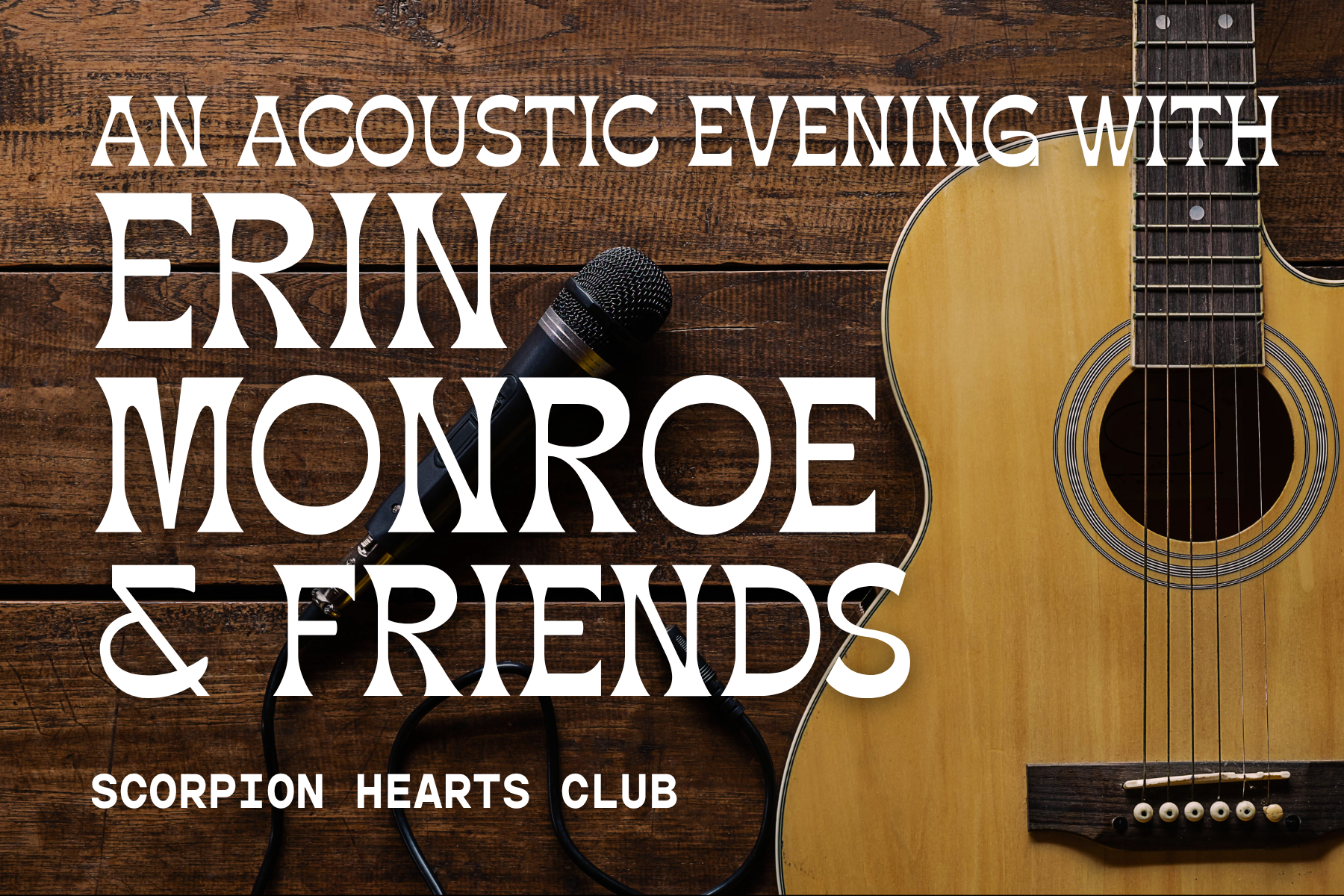 An Acoustic Evening with Erin Monroe & Friends