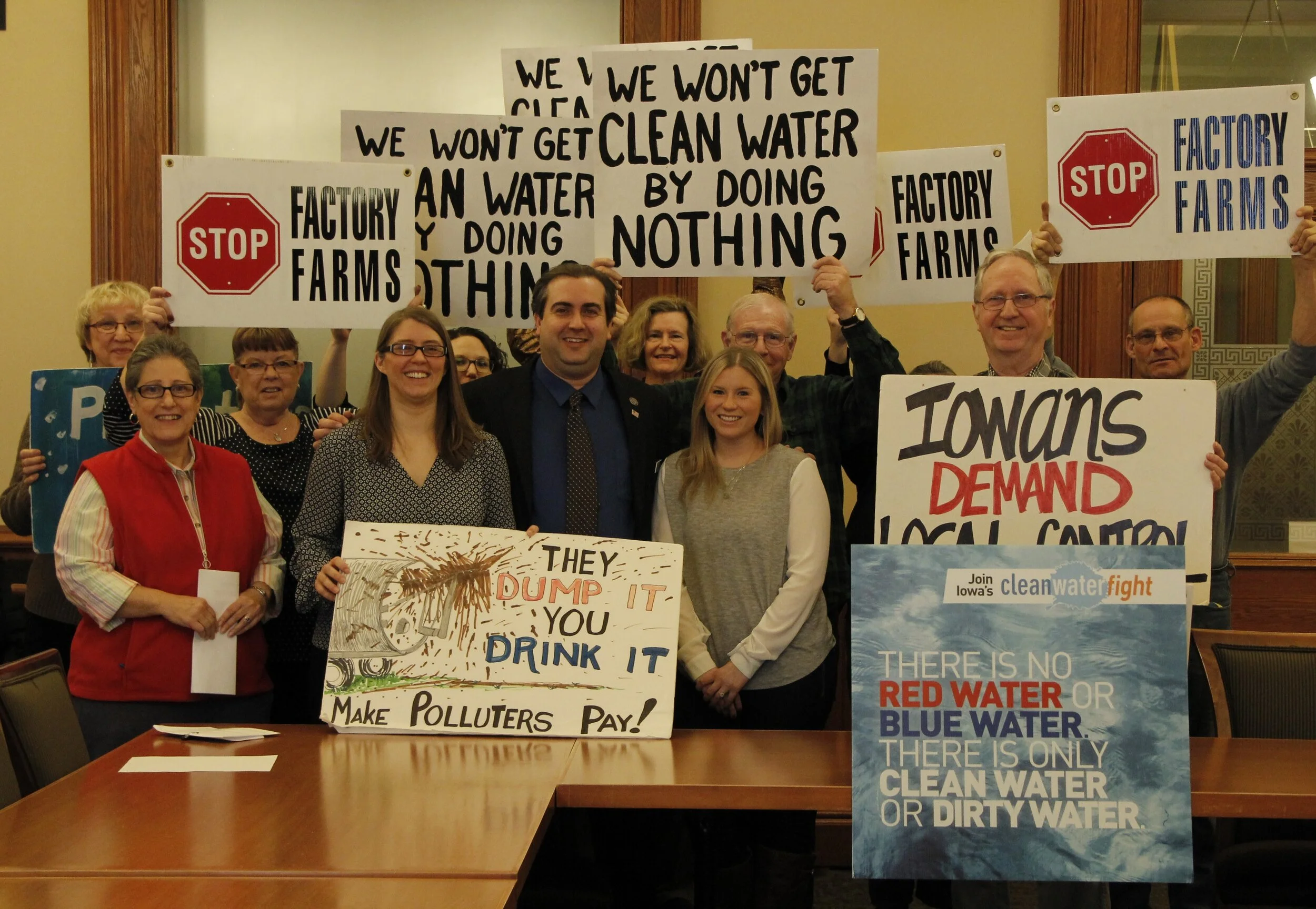 A bill for a Clean Water Iowa introduced! 