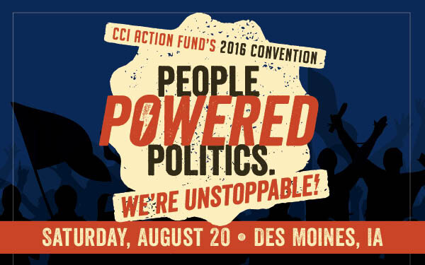 2016 "People Powered Politics" convention—Aug 20