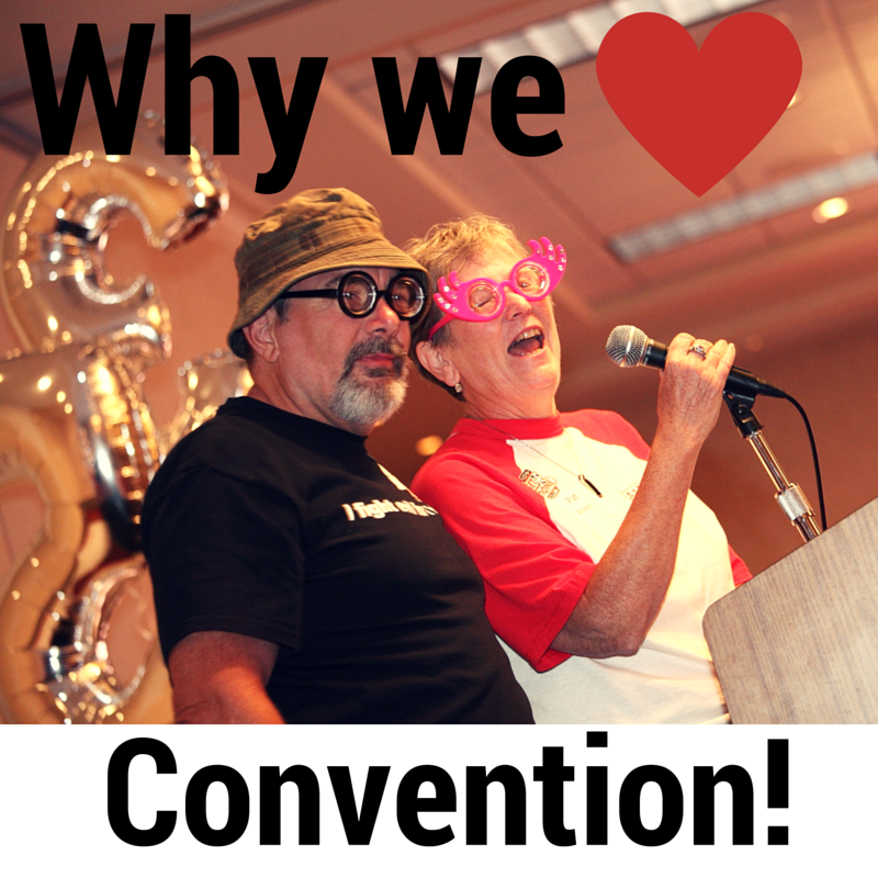 Why Pat and Kenn love Convention