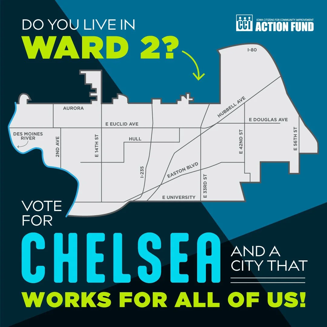 This week in Iowa organizing…