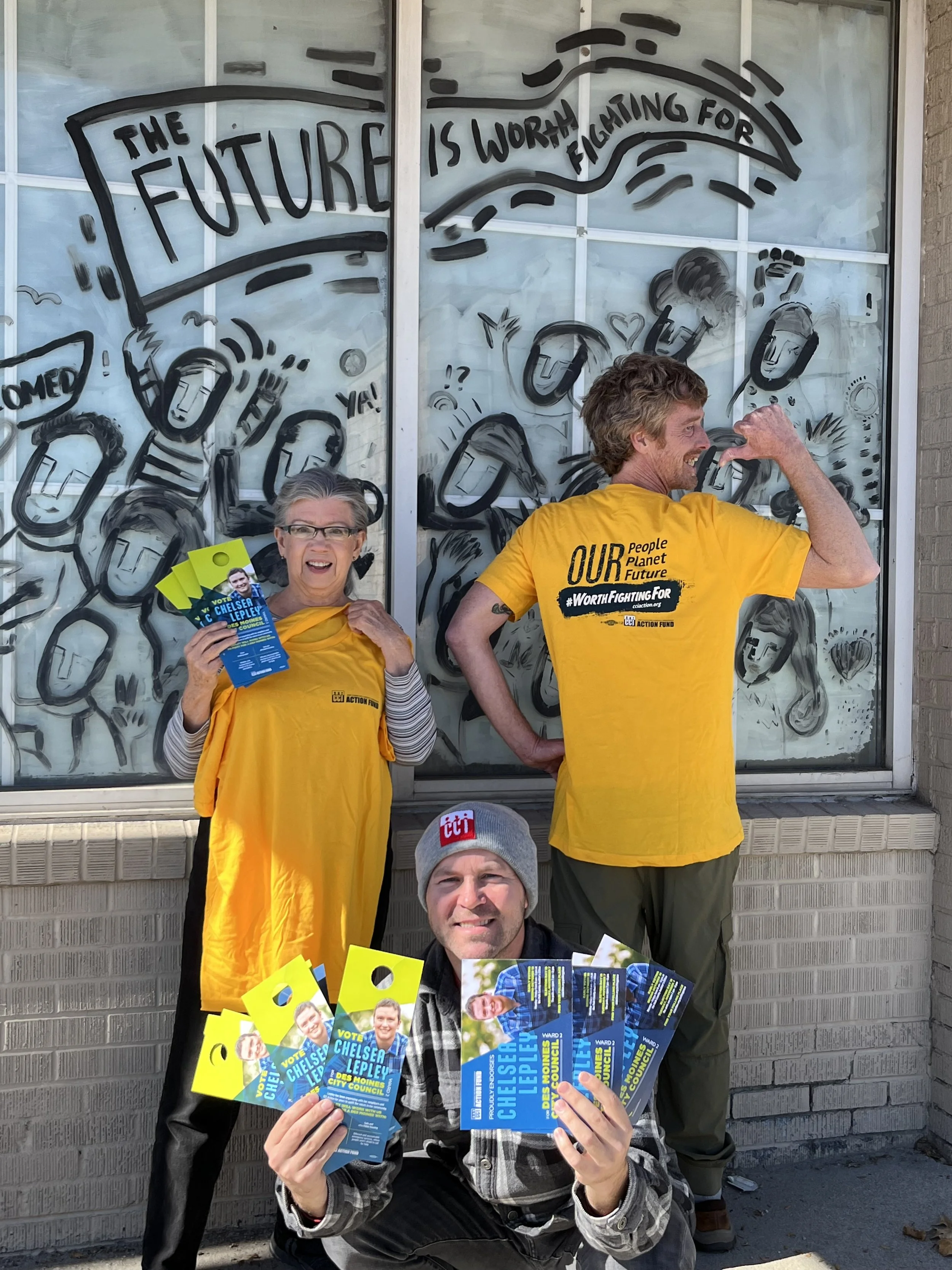 This week in Iowa organizing…