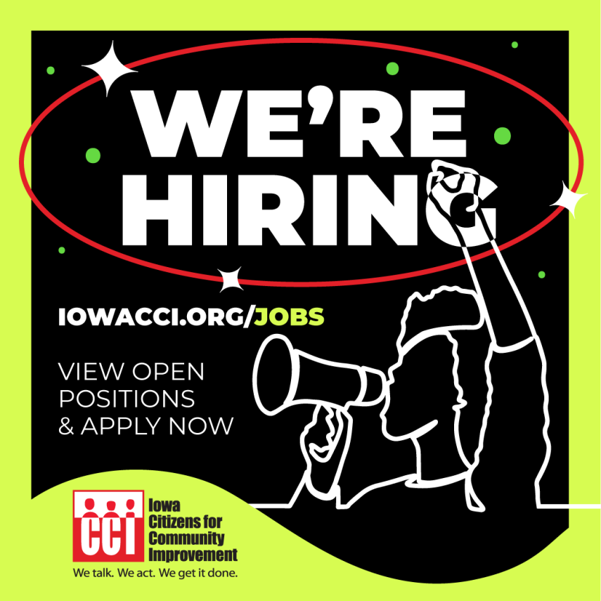 This week in Iowa organizing…