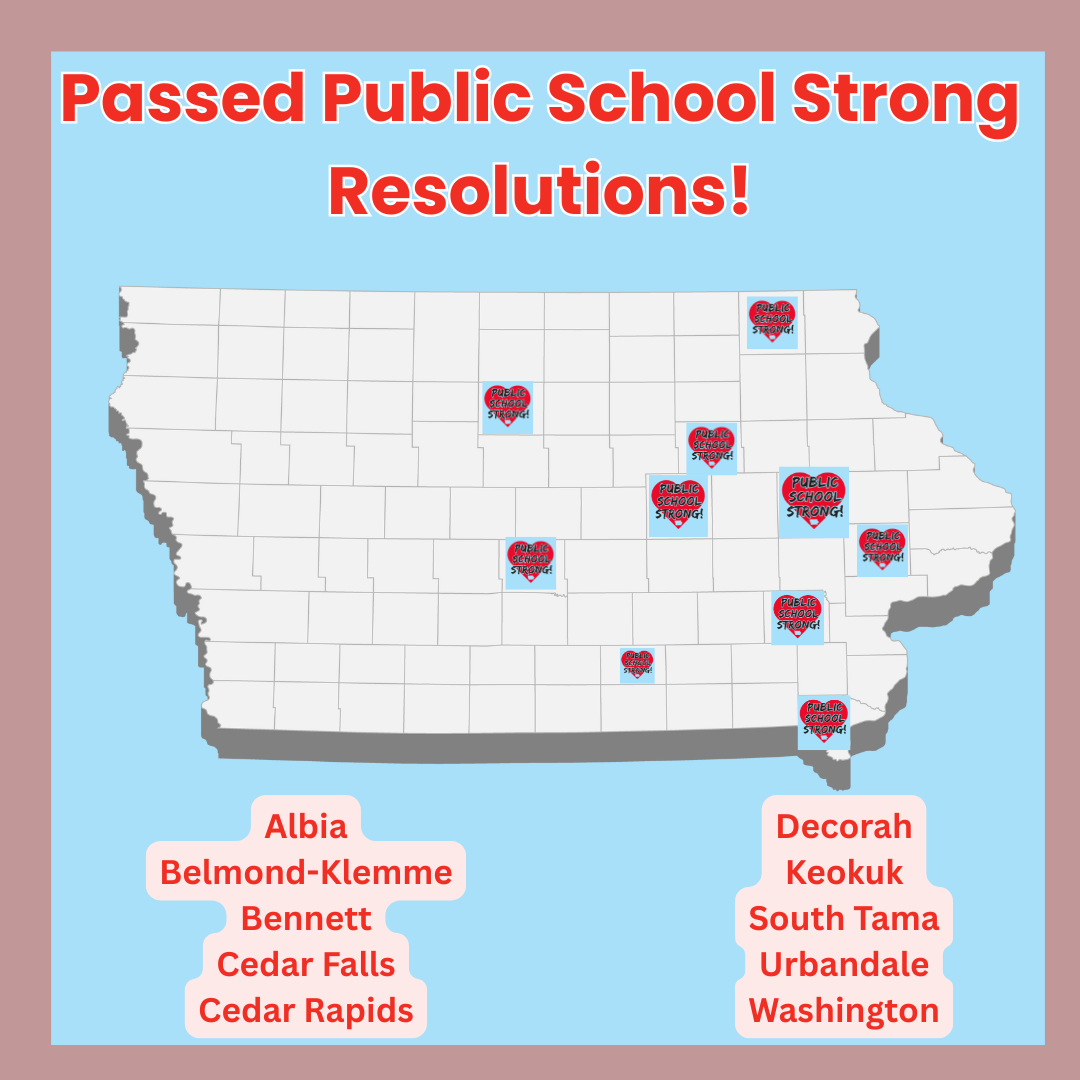 This week in Iowa organizing…