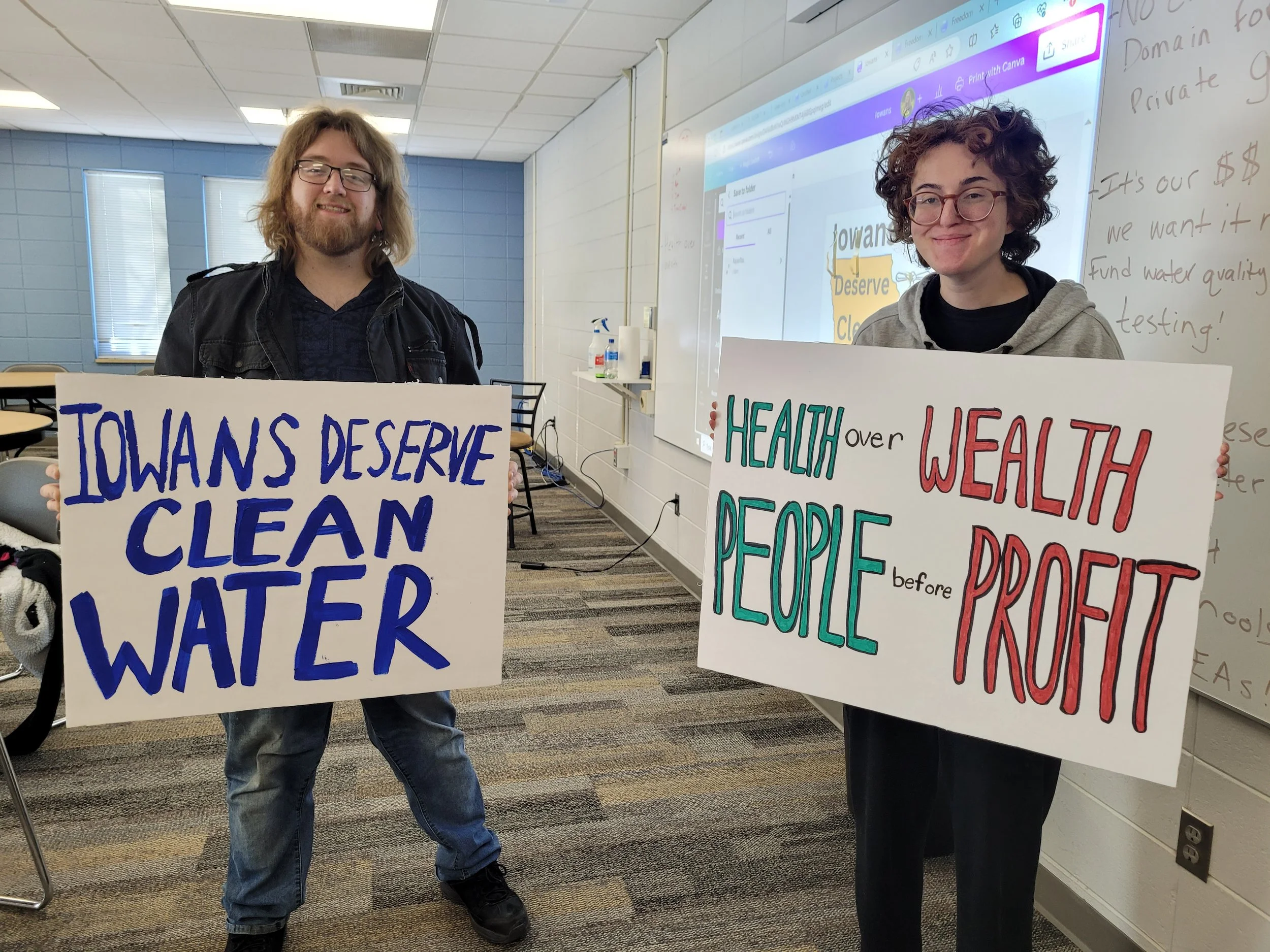 This week in Iowa organizing…