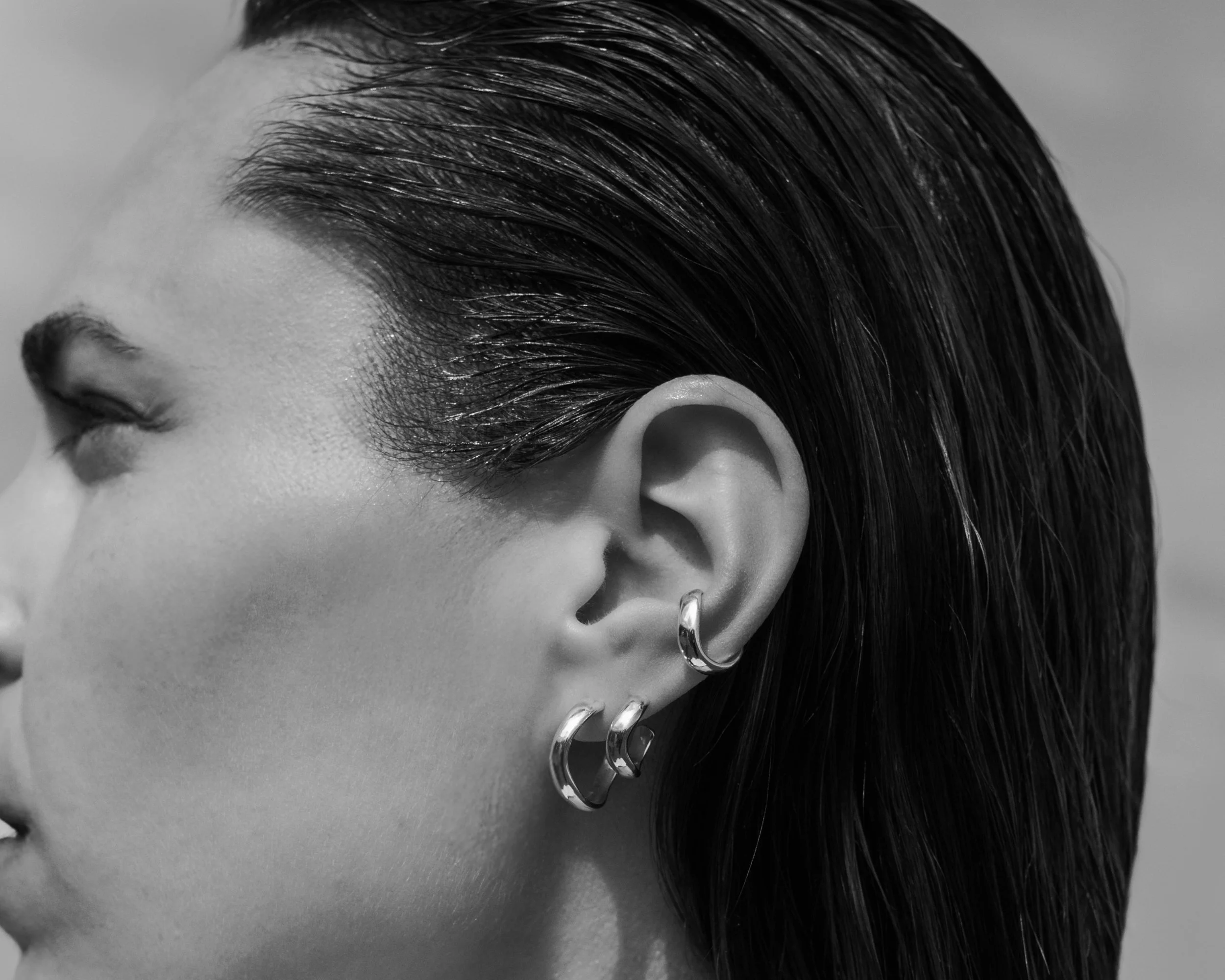 Boucle d'oreilles Ecume