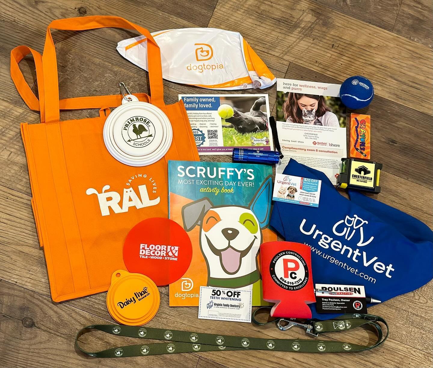 🐾 Get ready to paw-ty at Woofstock this Saturday presented by @primroseschools of the Greater Richmond Area! 🎉 The first 600 attendees will fetch themselves a swag bag filled with goodies from some of our amazing sponsors! 🐶✨ 

🗓️Saturday, April 
