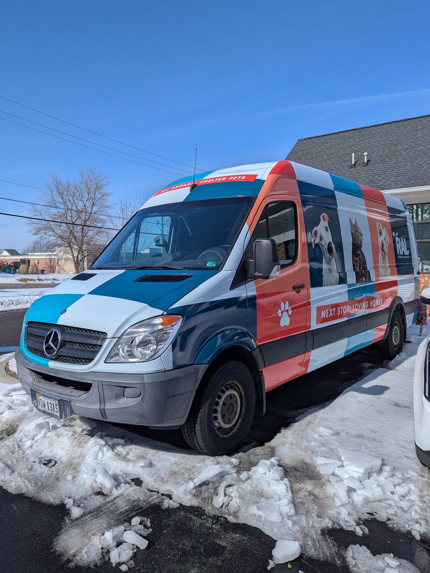 Glow up complete. 🚐✨

One of our transport vans is officially rocking a new wrap, and she&rsquo;s ready to roll. Keep an eye out for us on the road as we help move pets from local animal control shelters to RAL and toward their next chapter.

Same m