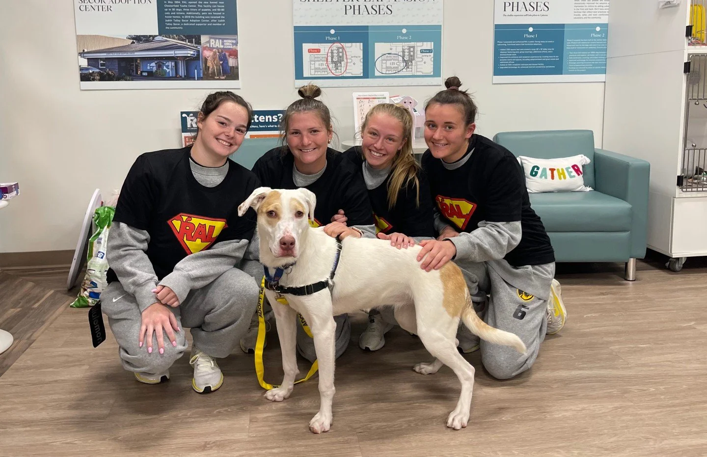 Sometimes fostering is a team sport.

This group from the @vcuwomenslacrosse team is fostering together, reminding us that opening your home to a foster pet can look like roommates, teammates, friends, or family pitching in side by side.

Fostering d