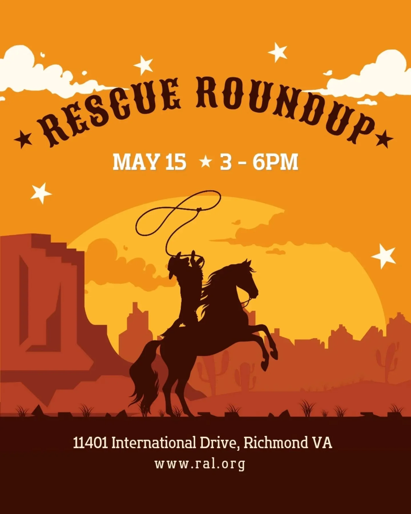 Rescue Roundup is tomorrow!

Come out to RAL between 3 - 6pm to meet adoptable pets from over 15 shelters all in one spot.

Don't want to wait? Well that's fine too. We have fee-waived adoptions for pets at RAL today and tomorrow.