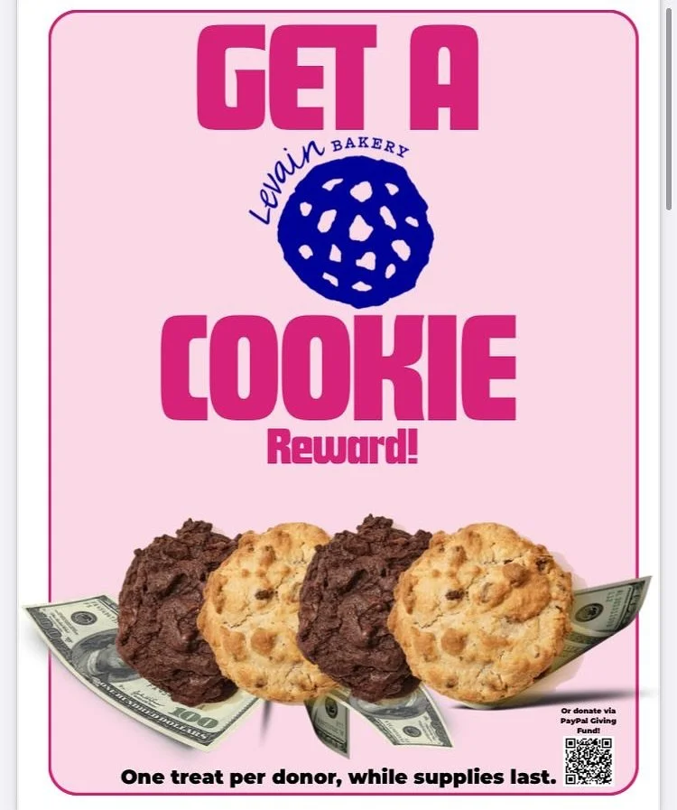 Happy almost Friday!! Reminder that if you&rsquo;re able to drop a check for your WE Fund donation, do it in October and get a sweet reward for your actions. 
Rumor is that there will be COFFEE tomorrow to go with your treat 👀 

Go Dodgers!! ⚾️